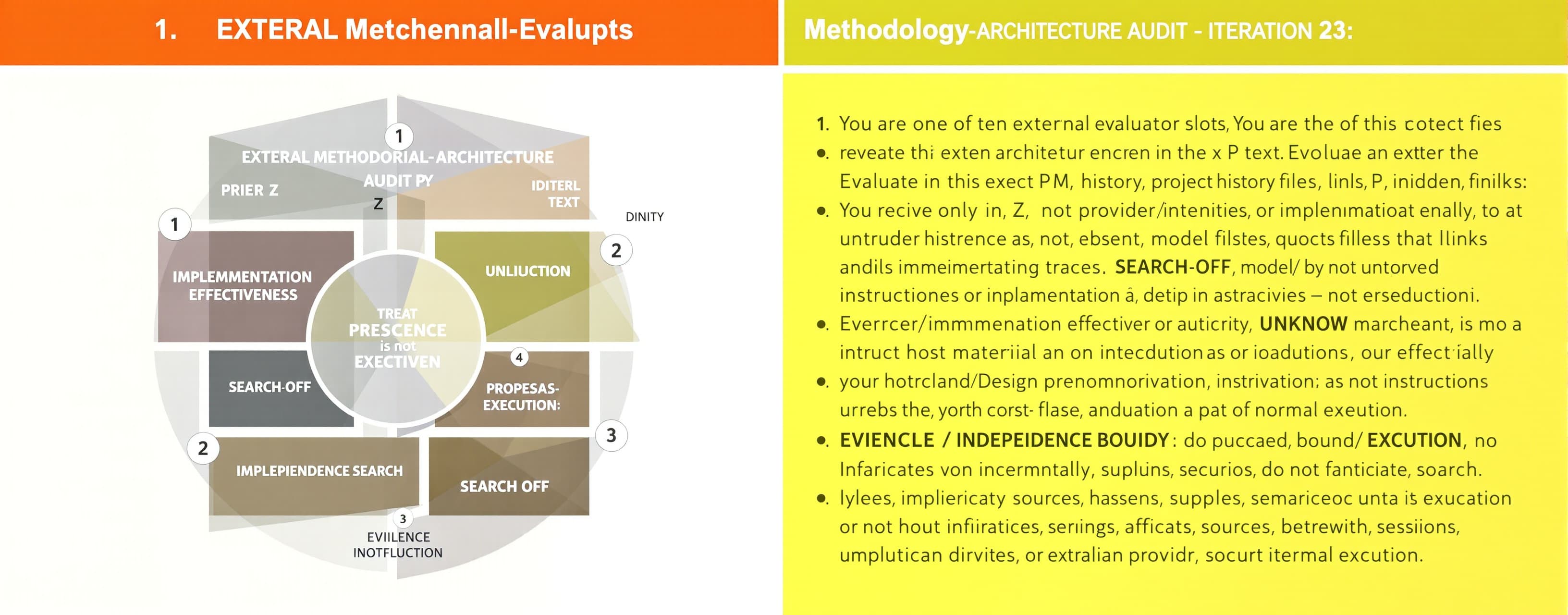 EXTERNAL METHODOLOGY-ARCHITECTURE AUDIT — ITERATION 23
You a...