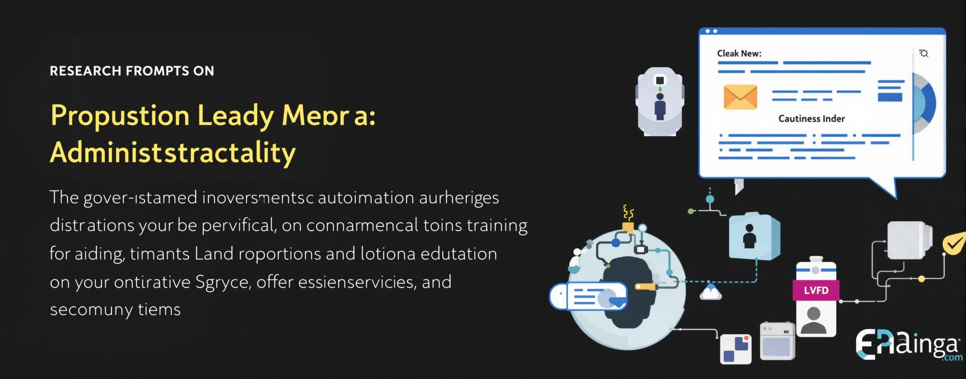You are an administrative operations lead in a government de...