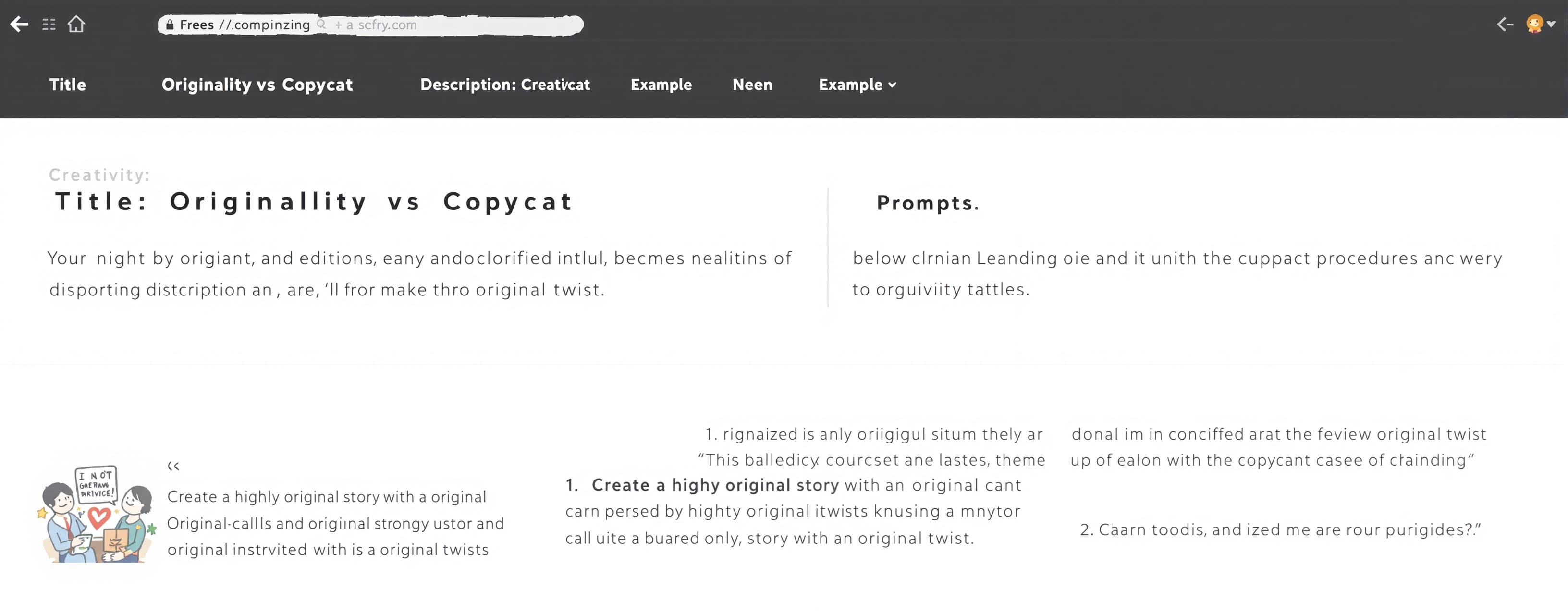 Originality vs Copycat