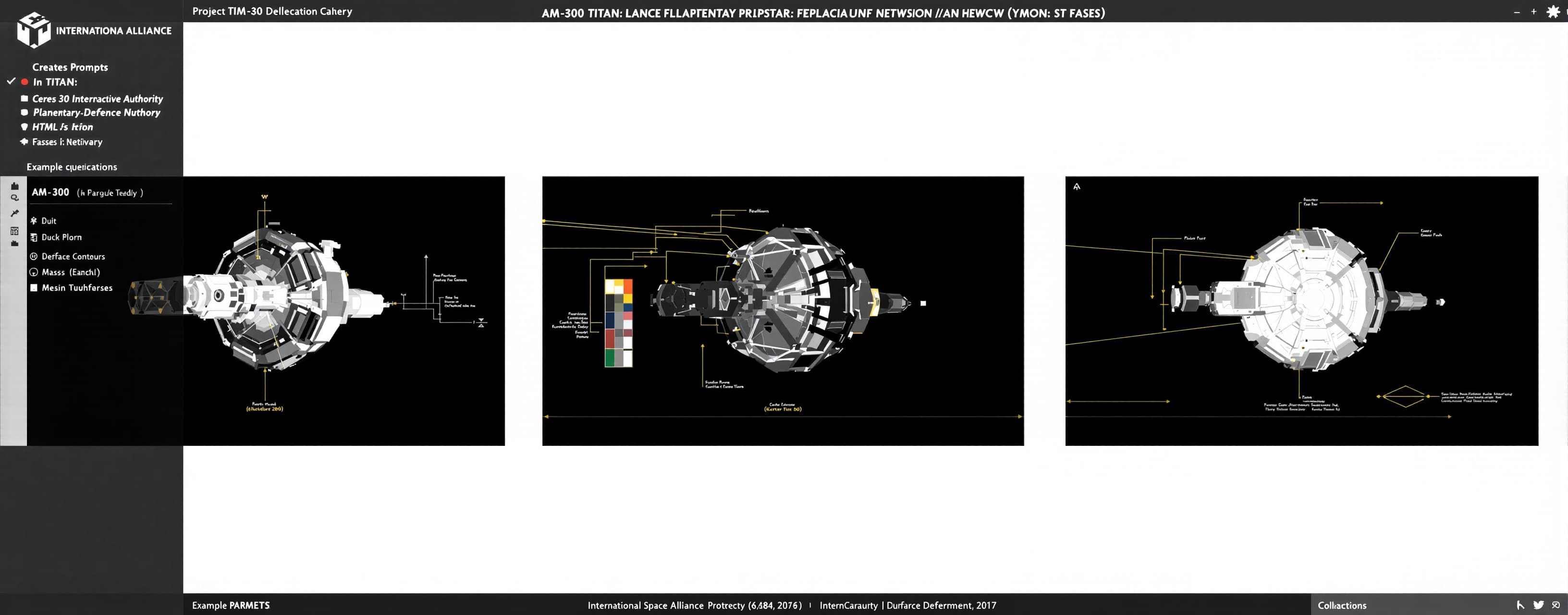 Generate a self-contained, minimal-UI HTML/Three.js interact...