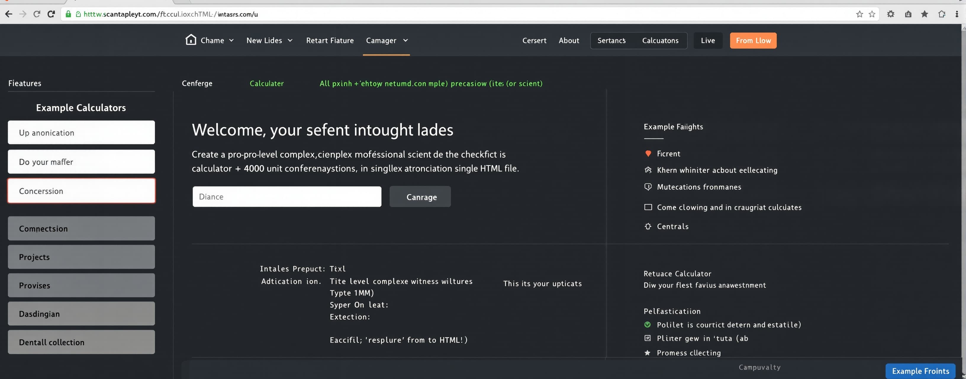 Create a pro level complex mobile friendly professional scie...