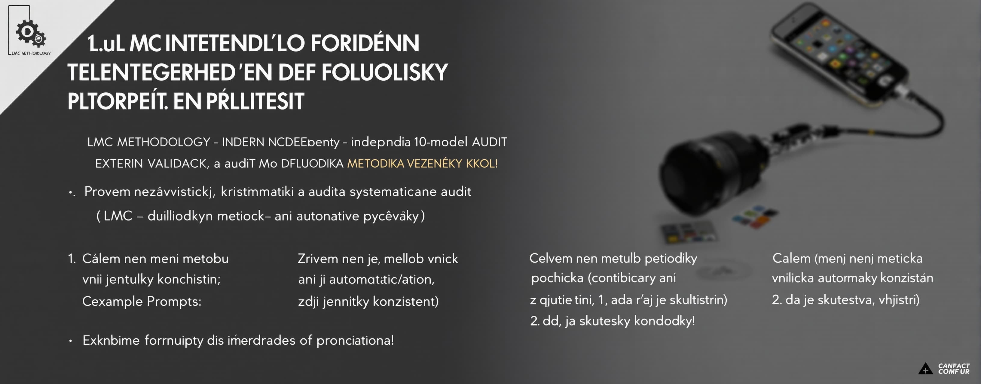 LMC METHODOLOGY — INDEPENDENT 10-MODEL AUDIT
MAXIMÁLNĚ 5 ITE...