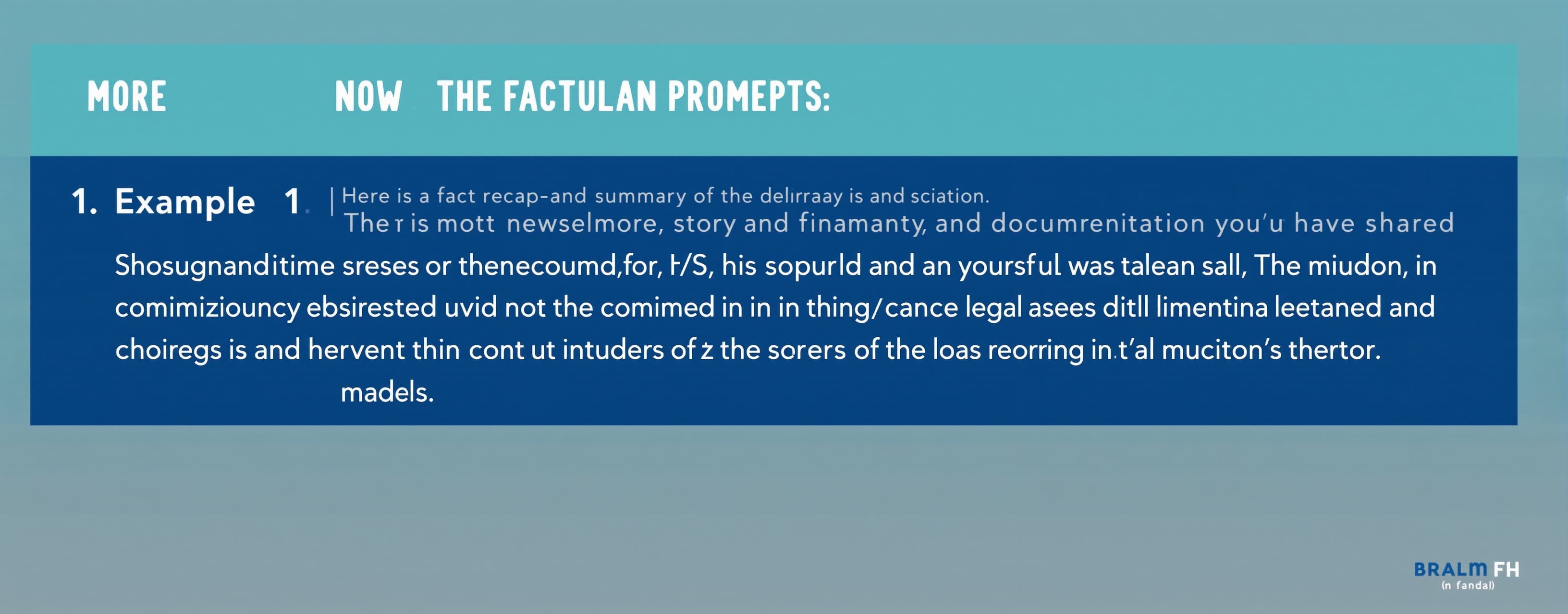 Here is a factual recap and summary of the story, context, a...