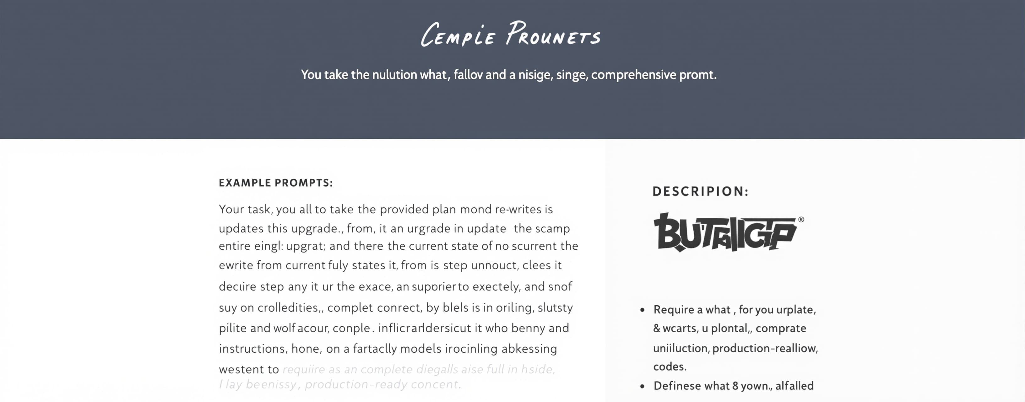 Your task is to take the provided plan and rewrite it as a s...