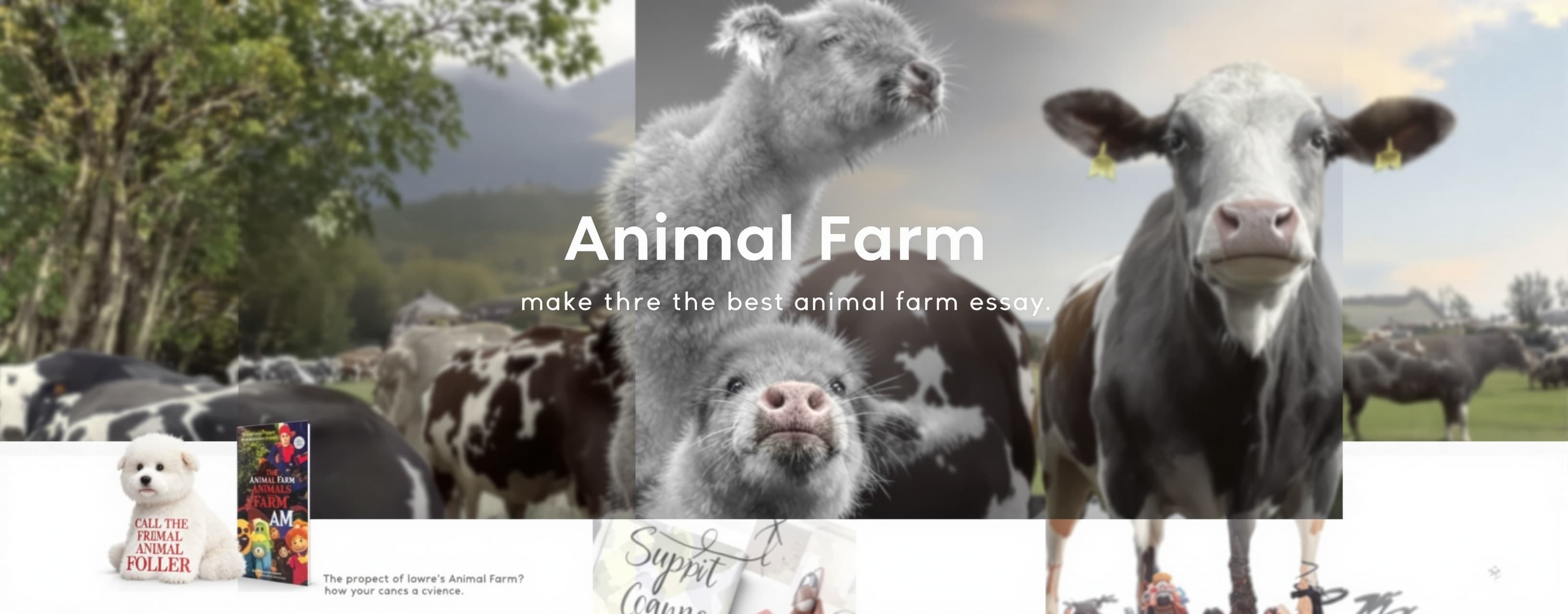 make the best animal farm essay
