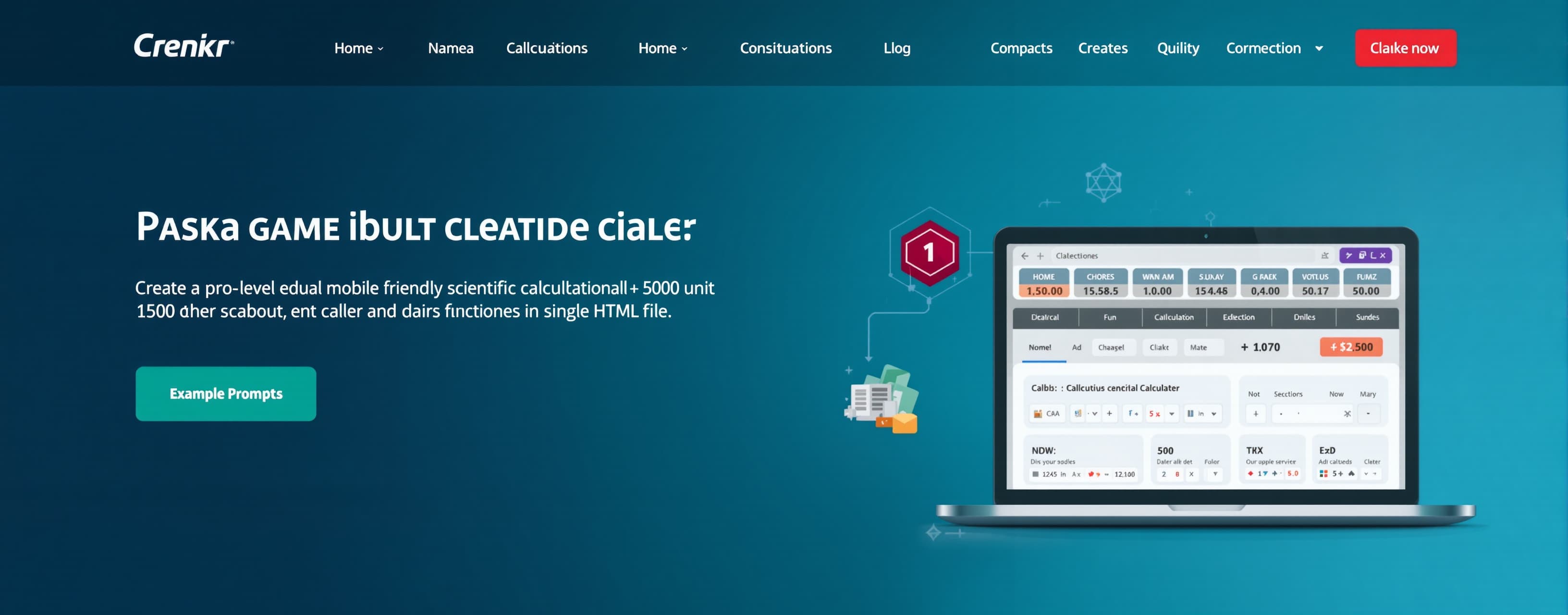Create a pro level complex mobile friendly professional scie...