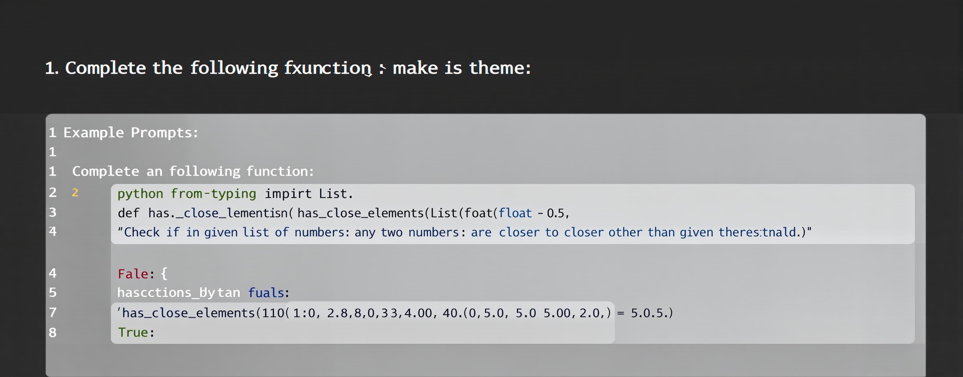 Complete the following Python function:

```python
from typi...