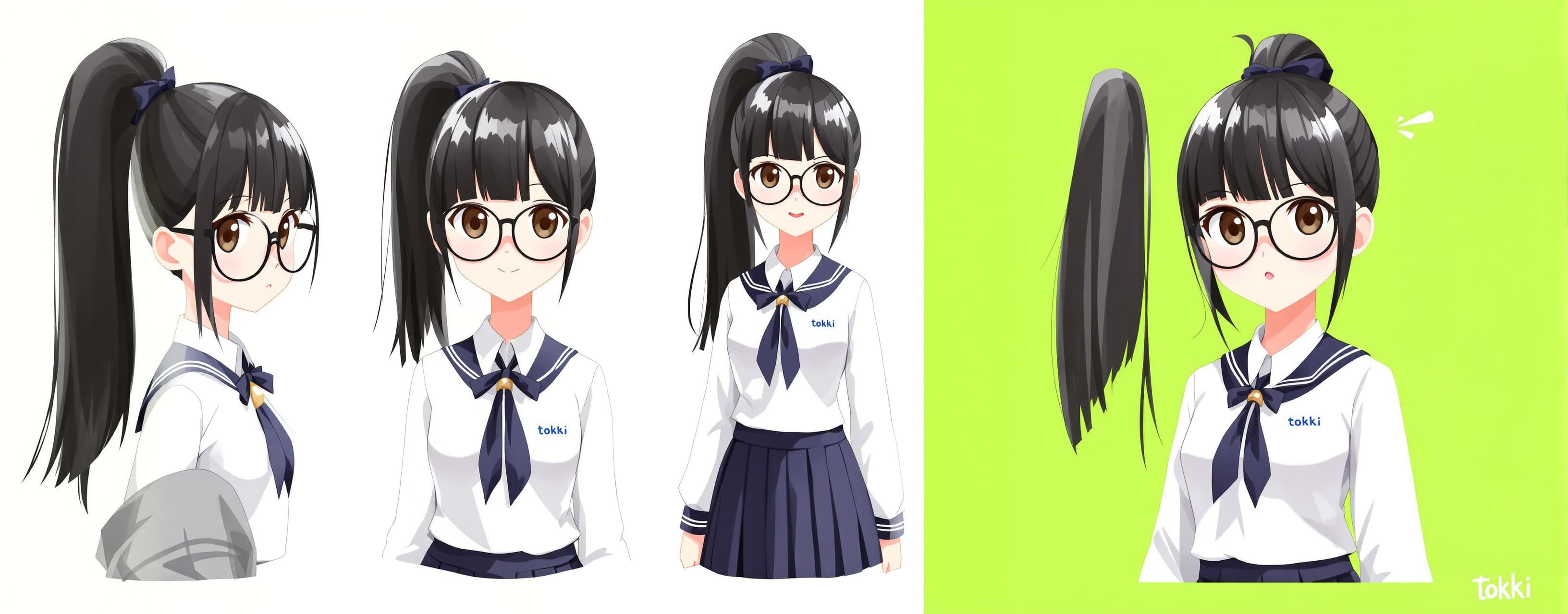 Using the attached character as the primary visual reference...