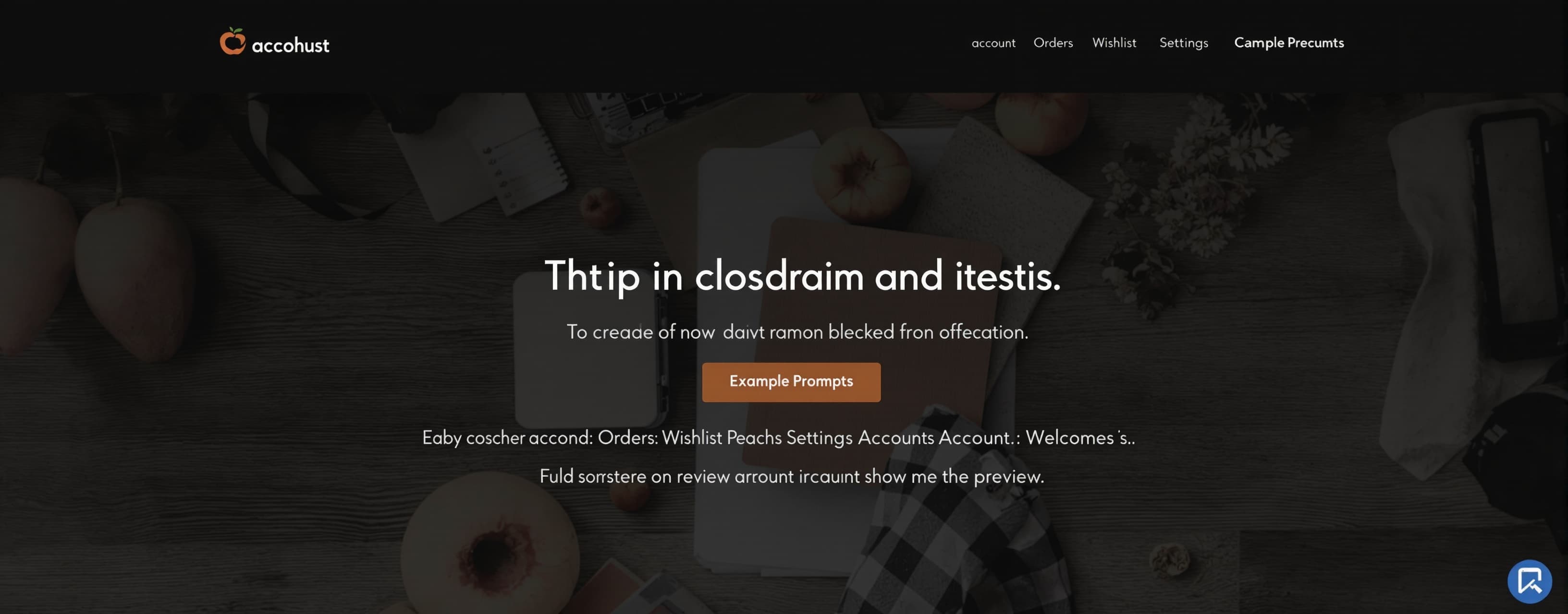 Create HTML Preview My Account