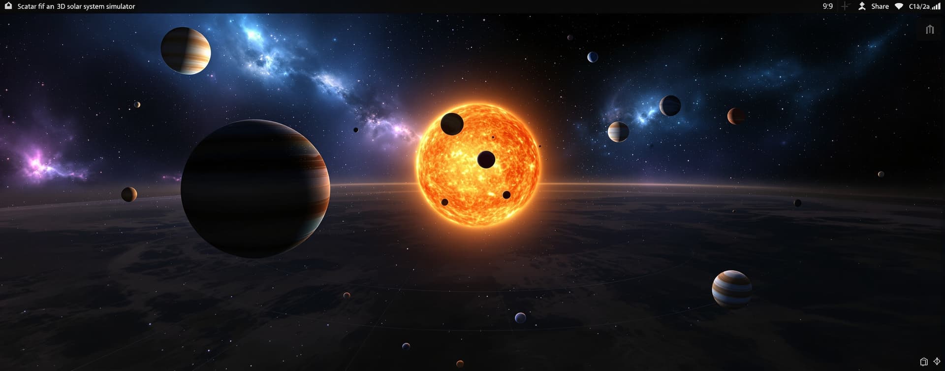 3D Solar system simulator | MicroEval | Artificial Analysis