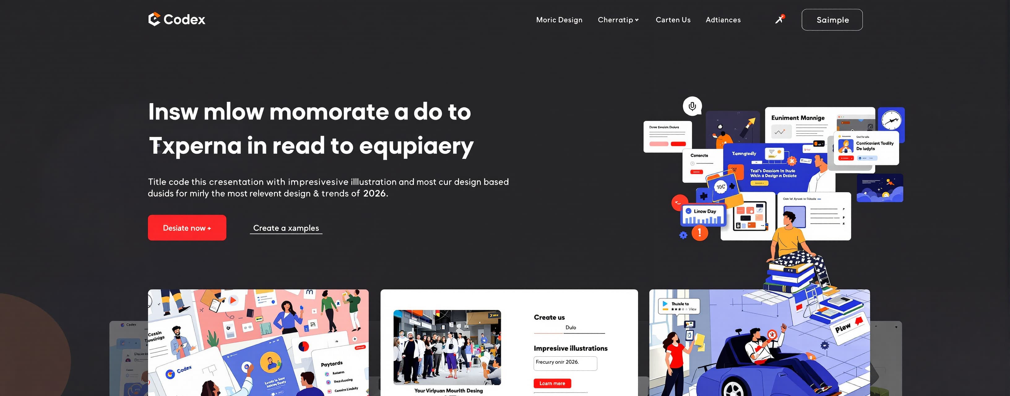 Landing page