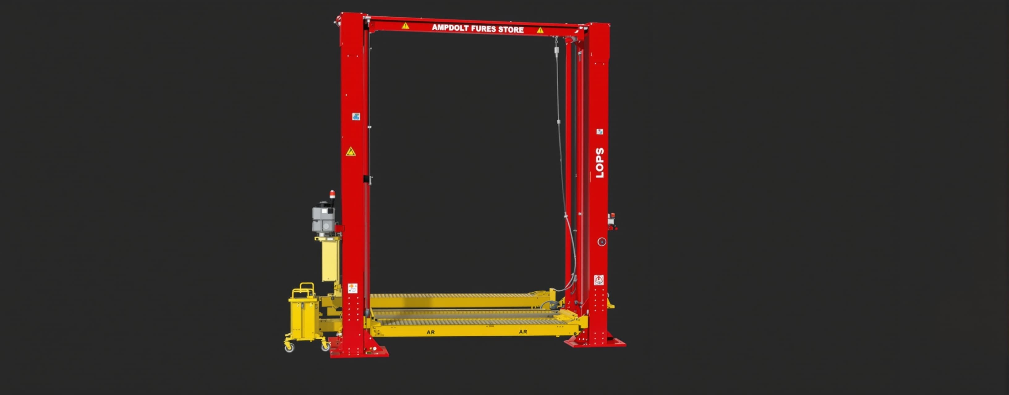 Write complete, valid Three.js code for a 3D model of an 8ft...