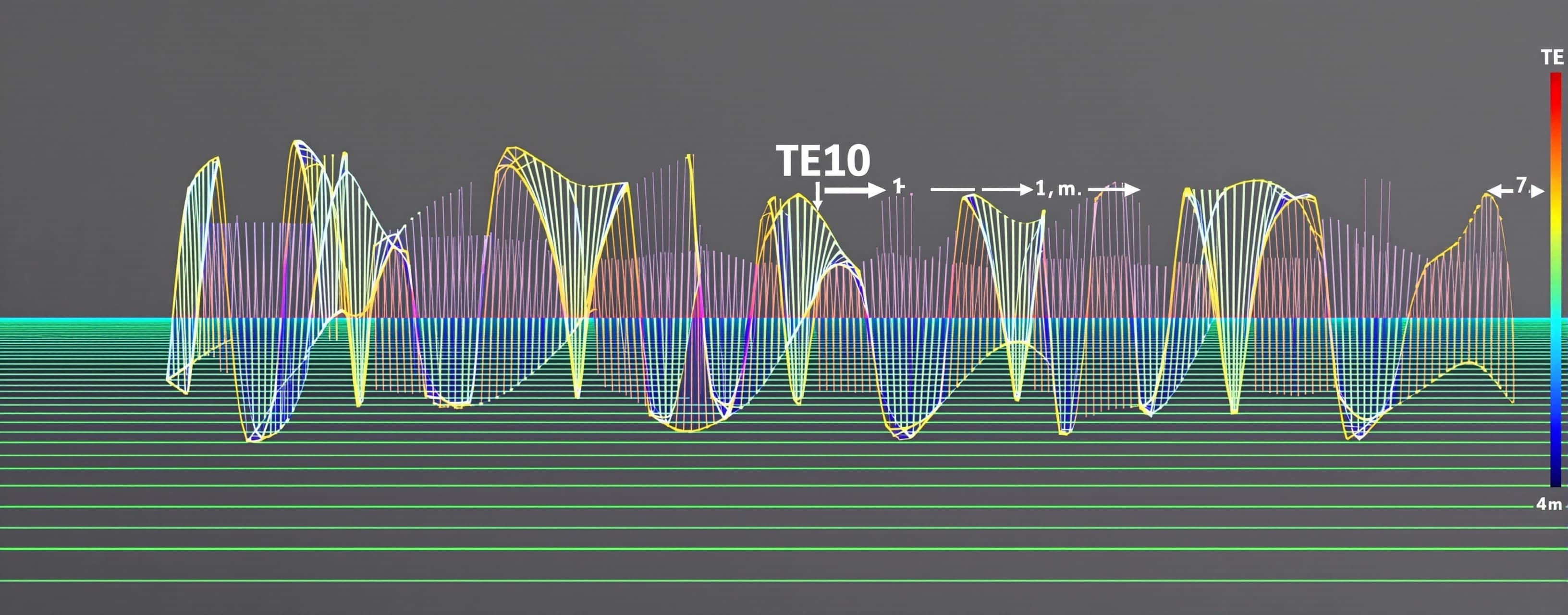 Header image for Electrodynamics animations with p5.js