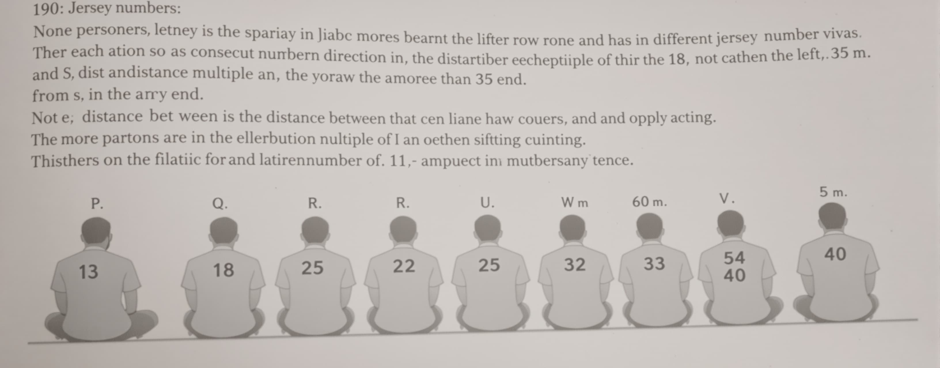 Jersey numbers