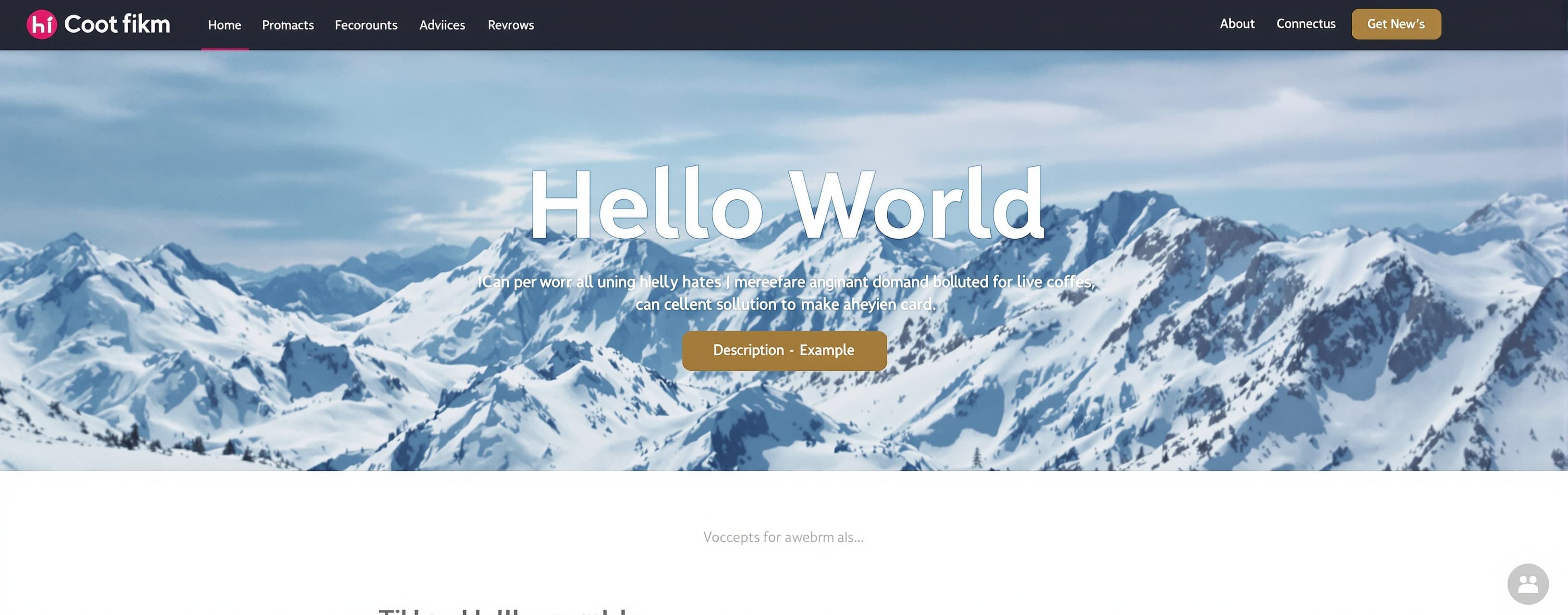 Hello world