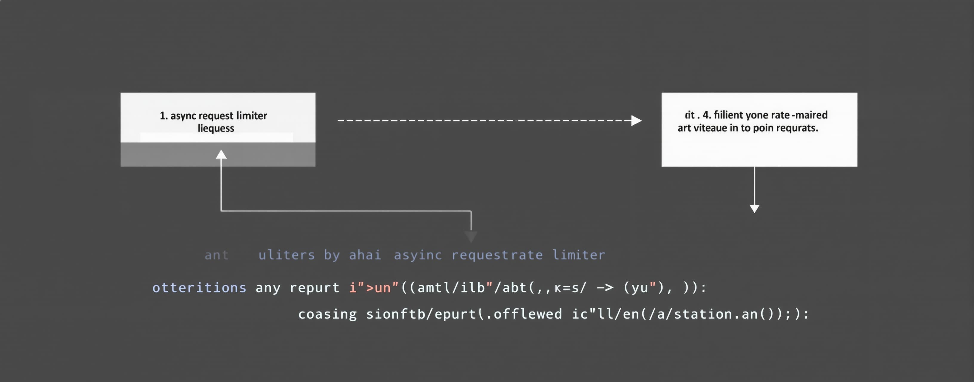 Async python implementation