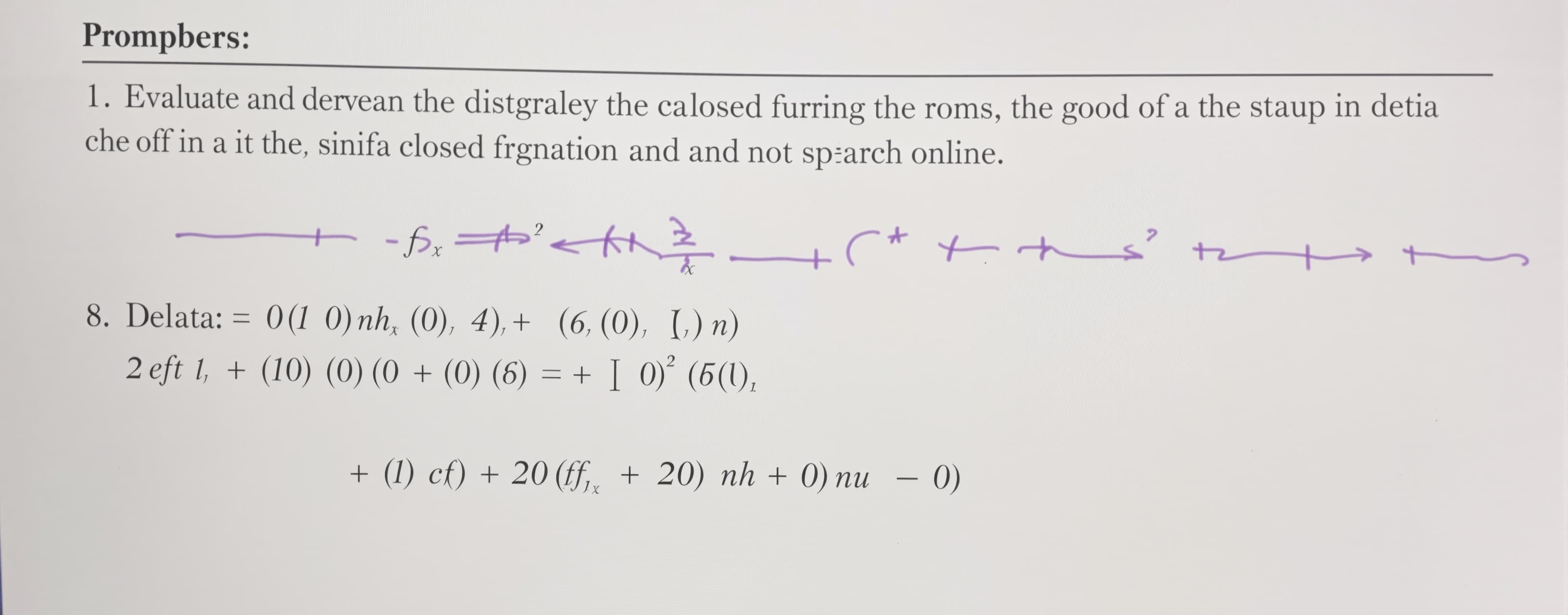 an integral
