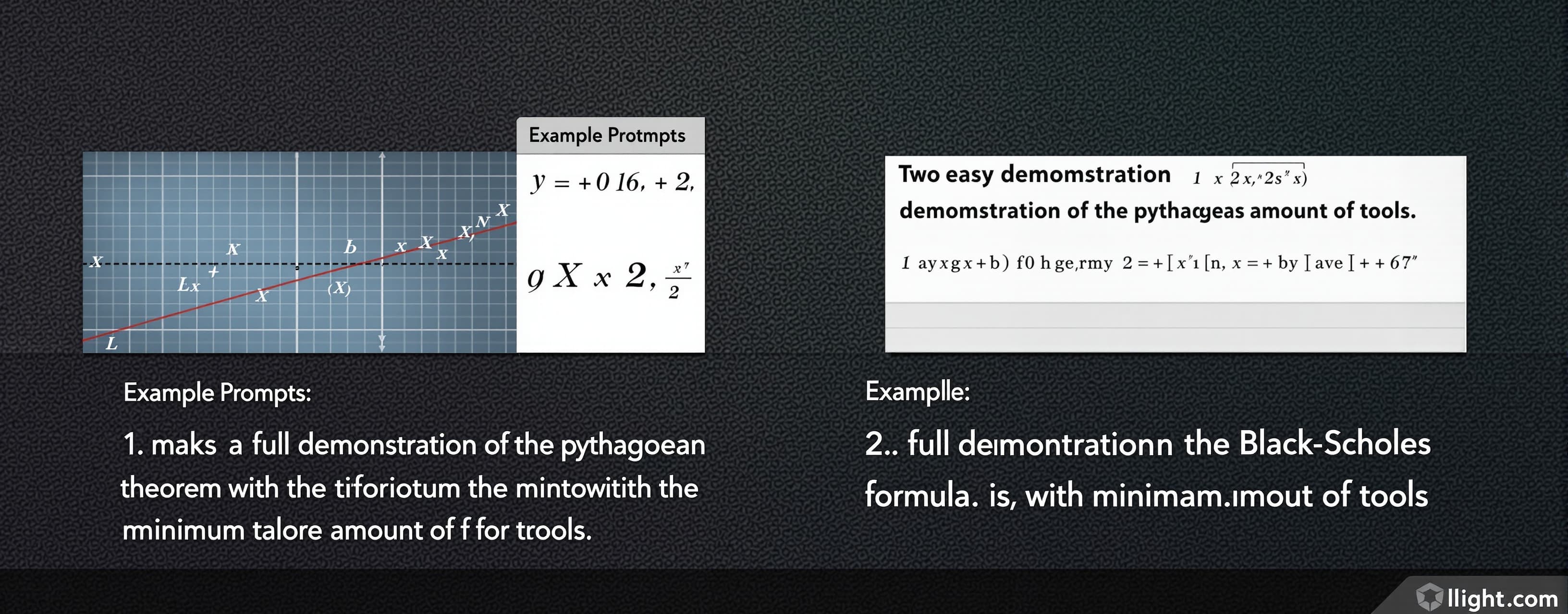 Two easy demonstrations