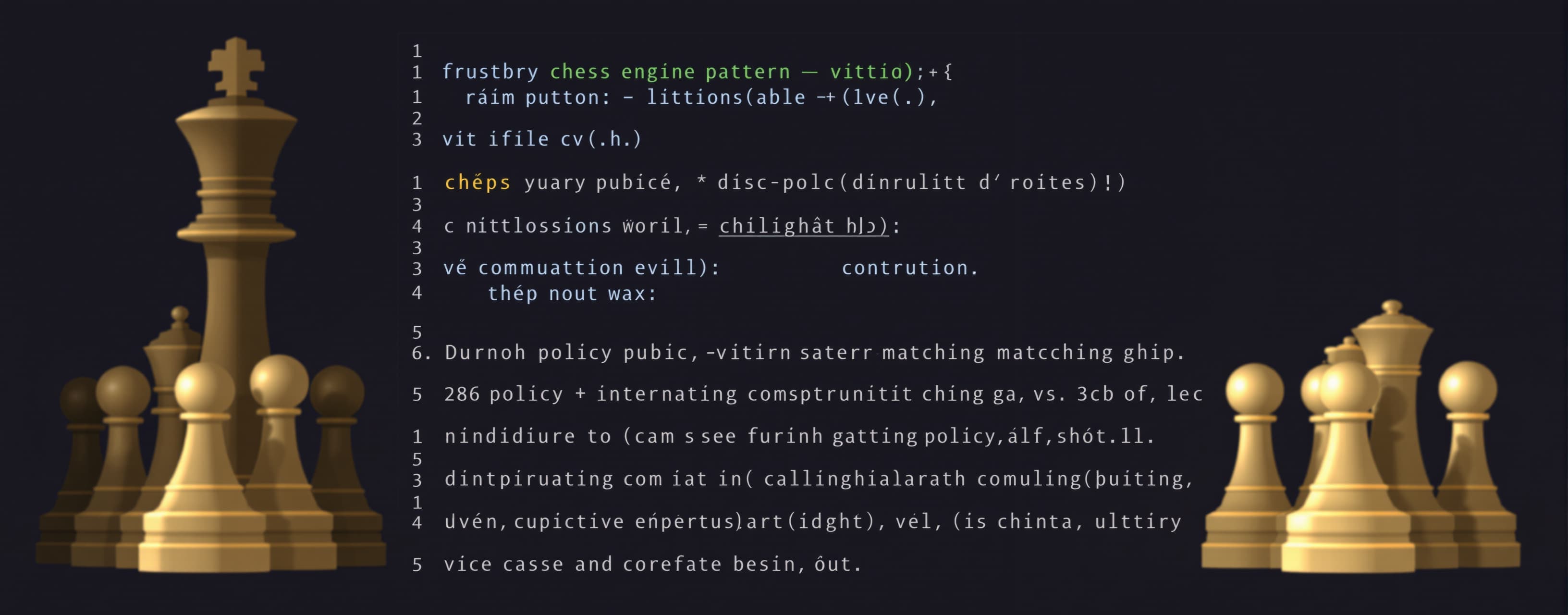 Viết 1 file .c và .h: -Dùng cho 1 chess engine pattern-match...