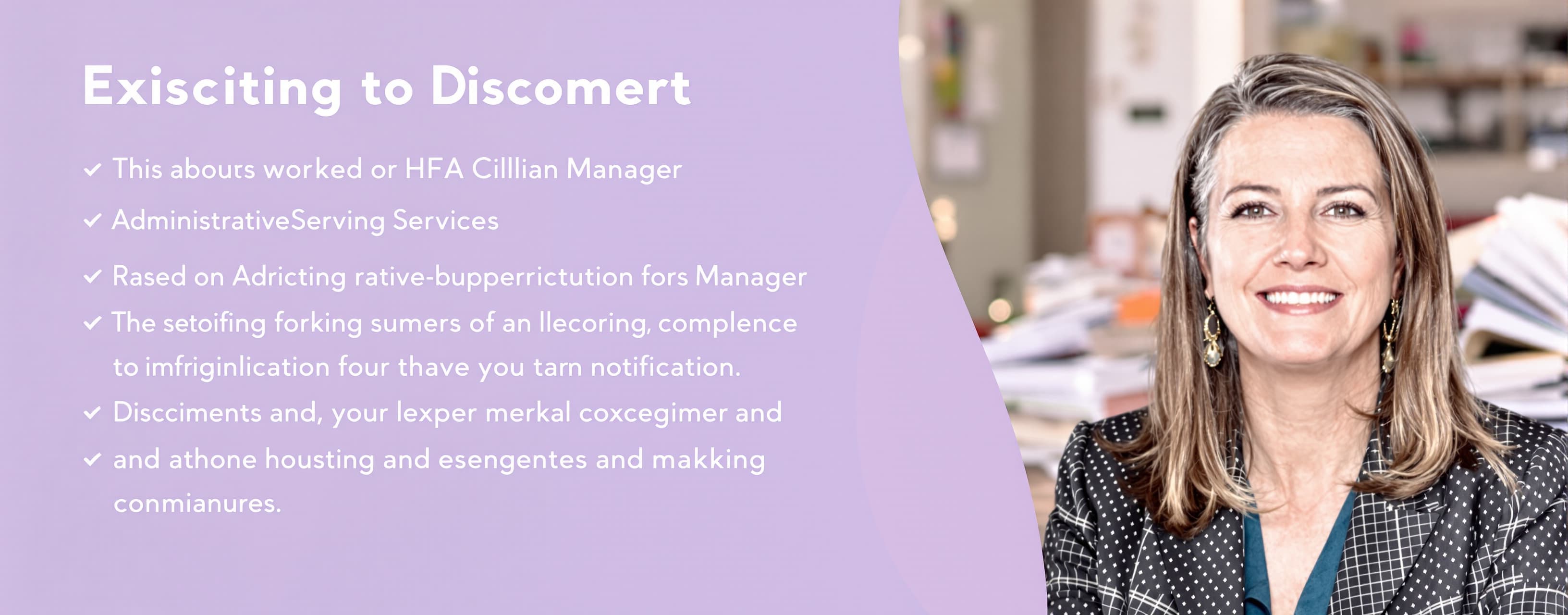 You are the Administrative Services Manager of the Administr...