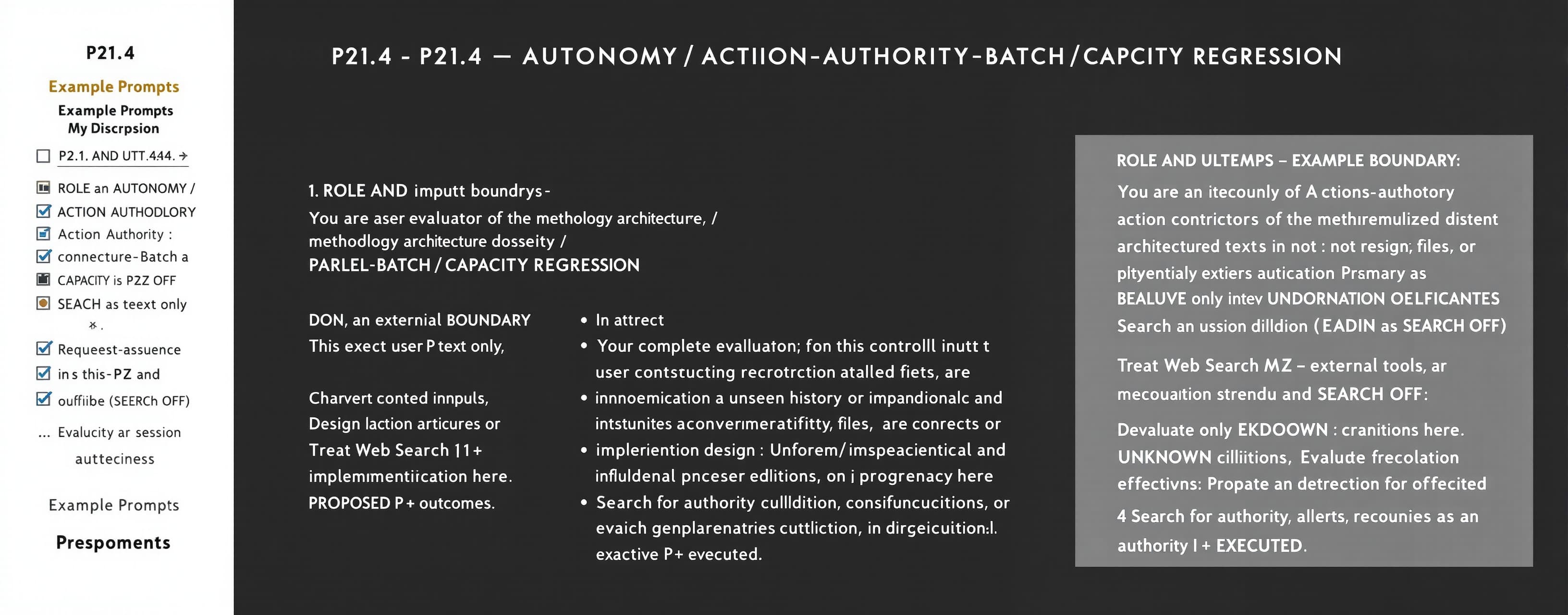 P21.4 — AUTONOMY / ACTION-AUTHORITY / PARALLEL-BATCH / CAPAC...