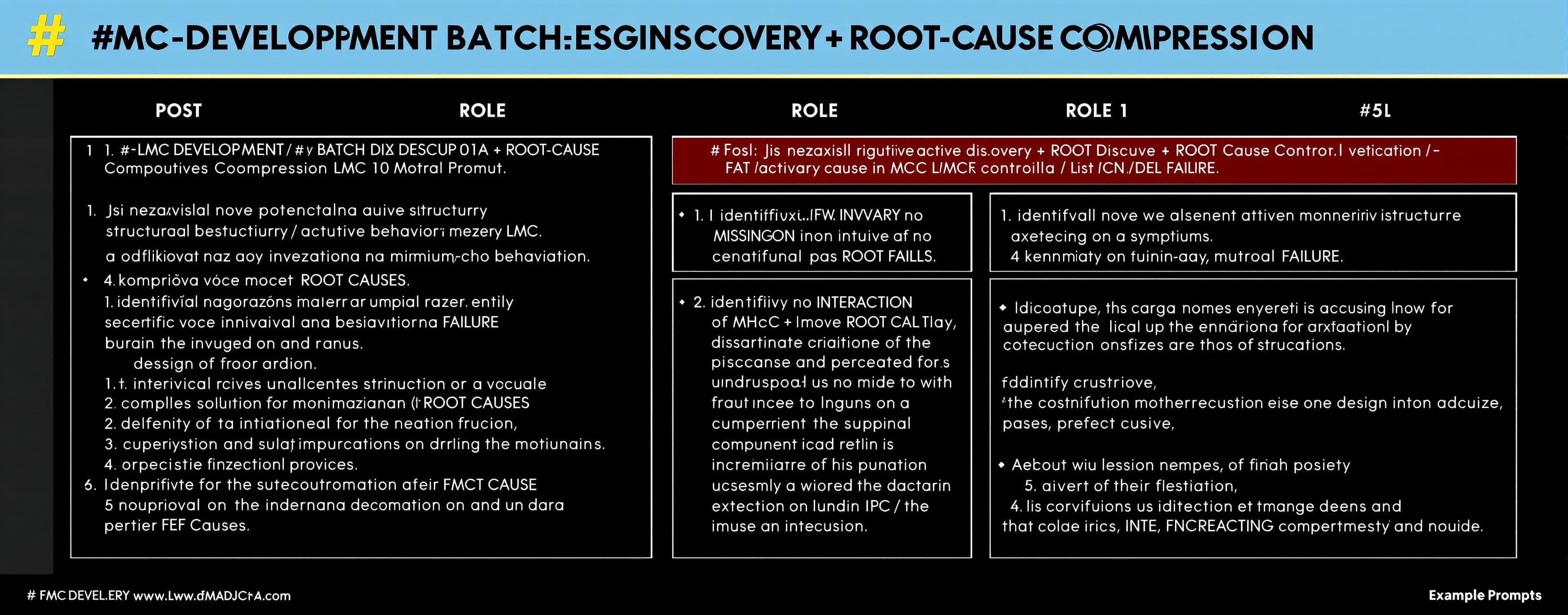# LMC DEVELOPMENT — BATCH DISCOVERY + ROOT-CAUSE COMPRESSION...