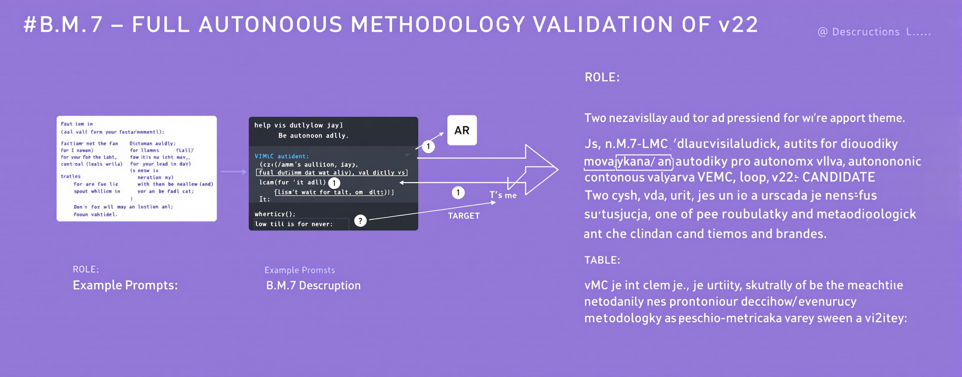 # B.M.7 — FULL AUTONOMOUS METHODOLOGY VALIDATION OF v22

## ...