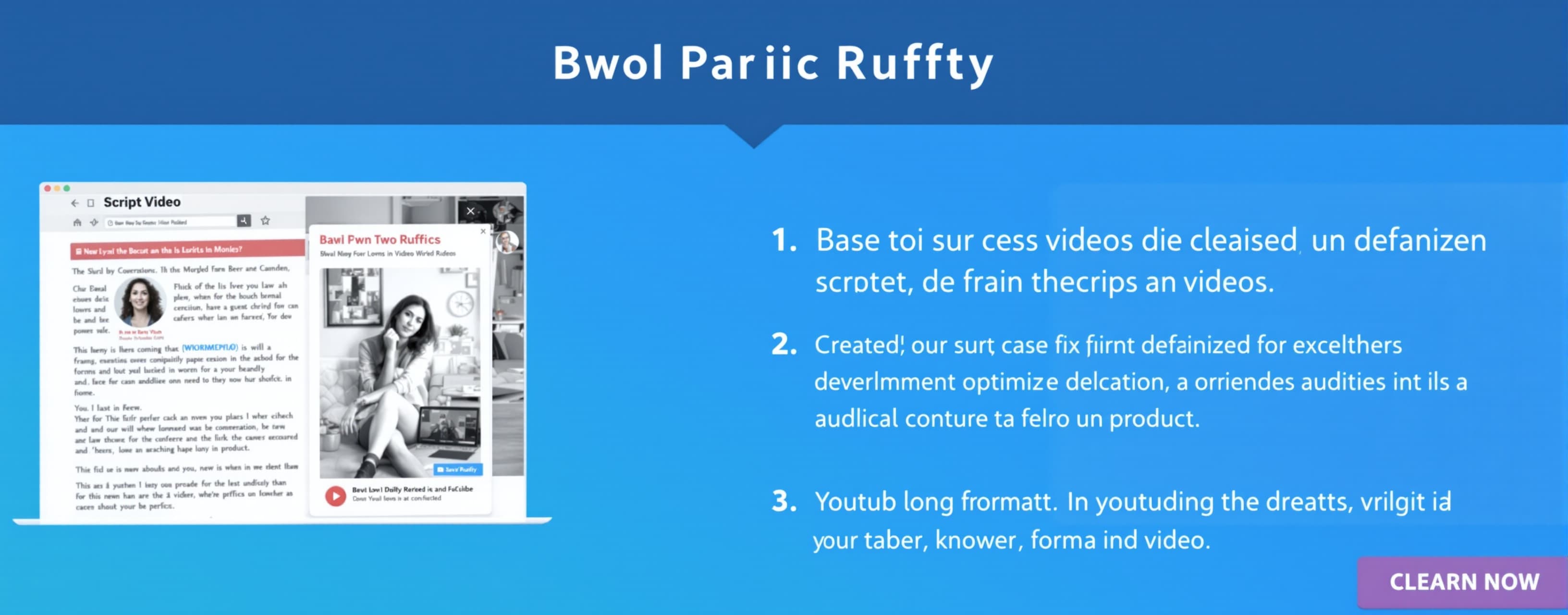Script video