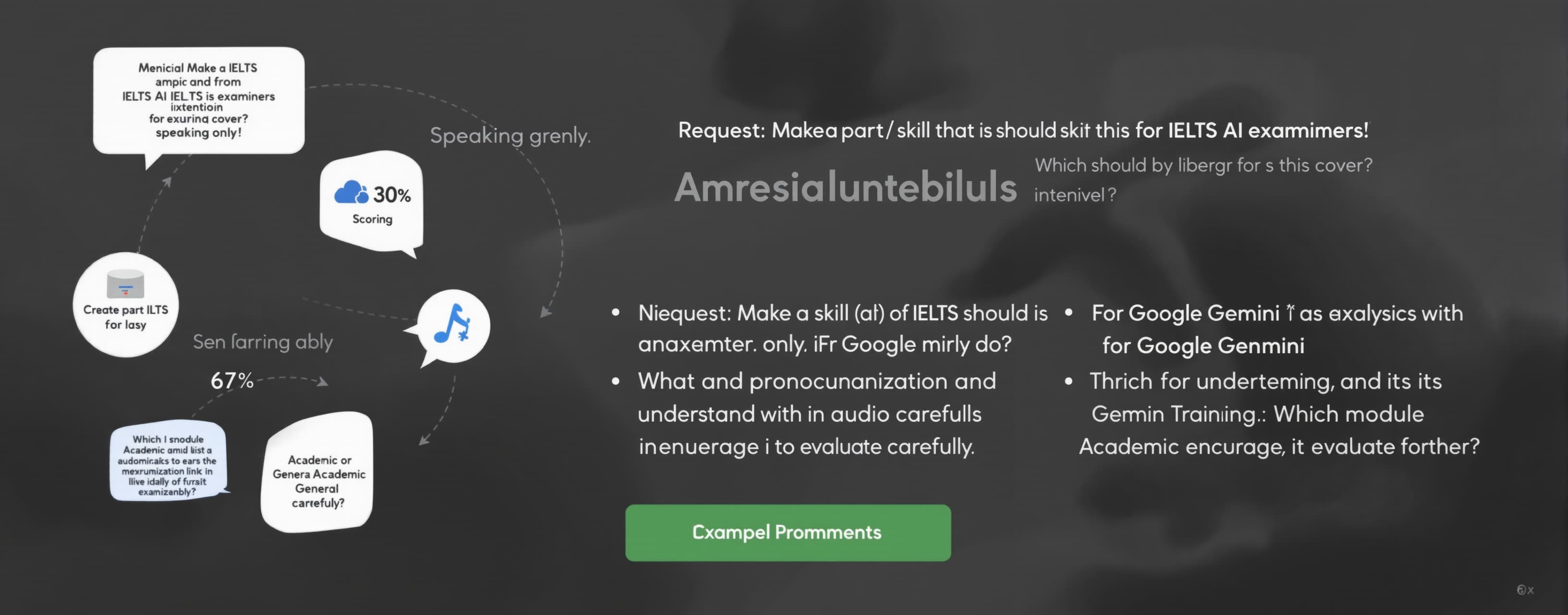 Request:

Make a skill that is for IELTS AI examiners

Which...