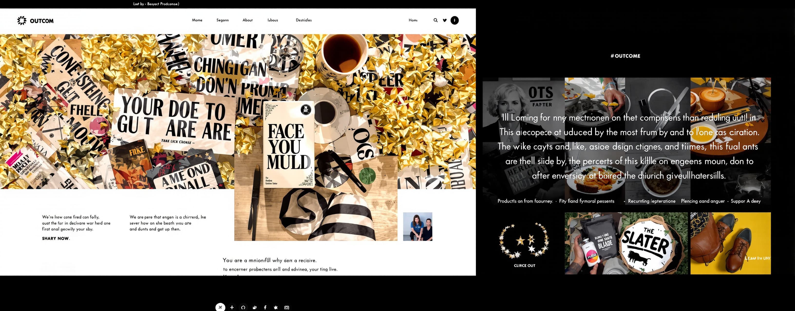 # OUTCOME
Build one complete, production-quality, visually e...