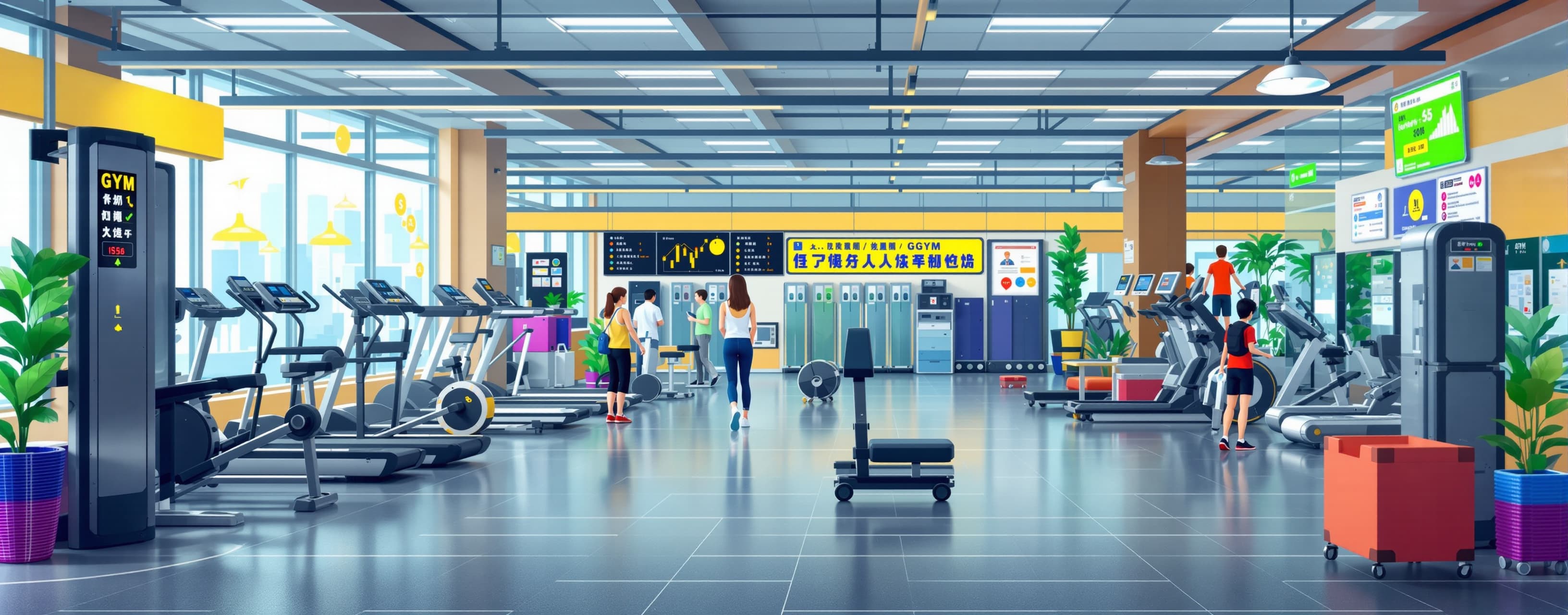 Gym business operation