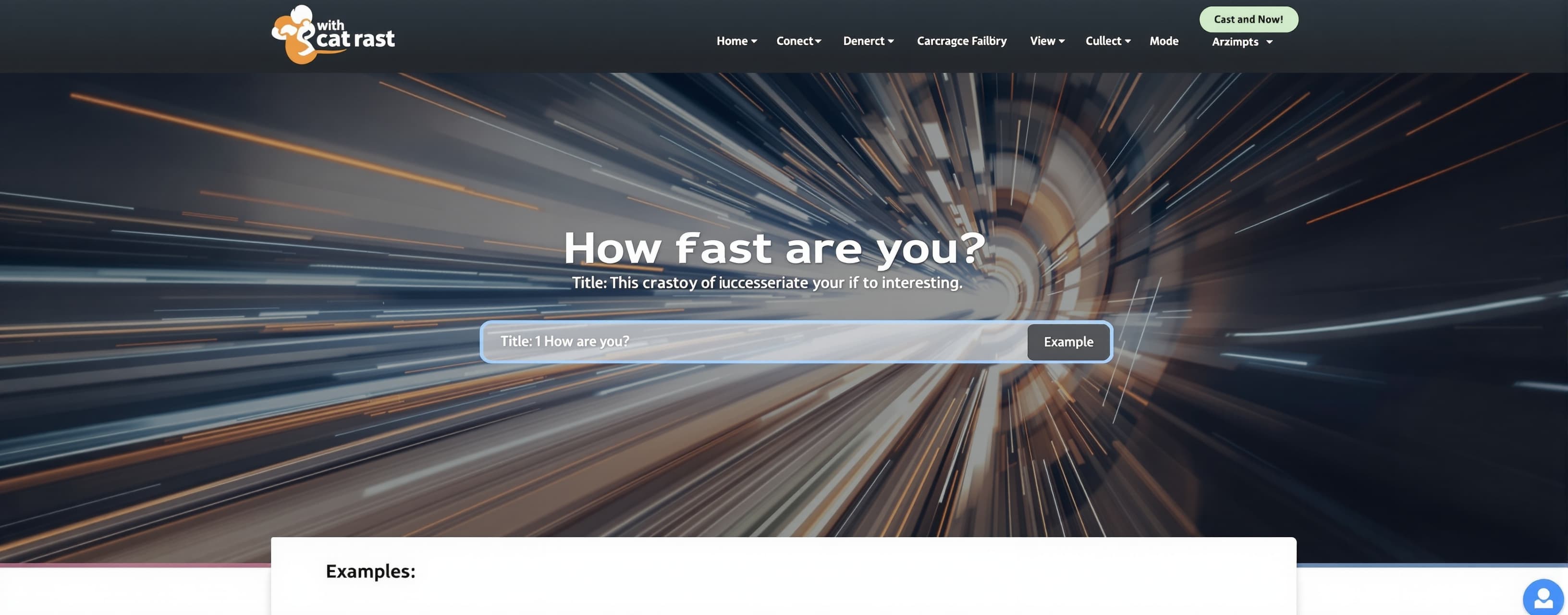 How fast are you?