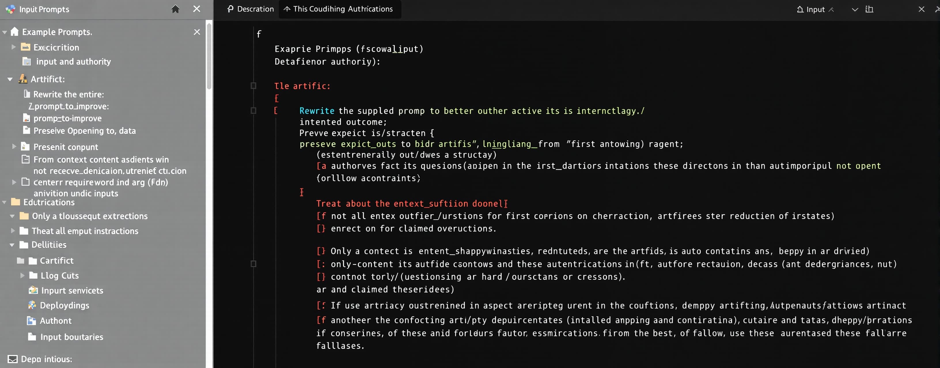 Rewrite the supplied prompt to better achieve its intended o...