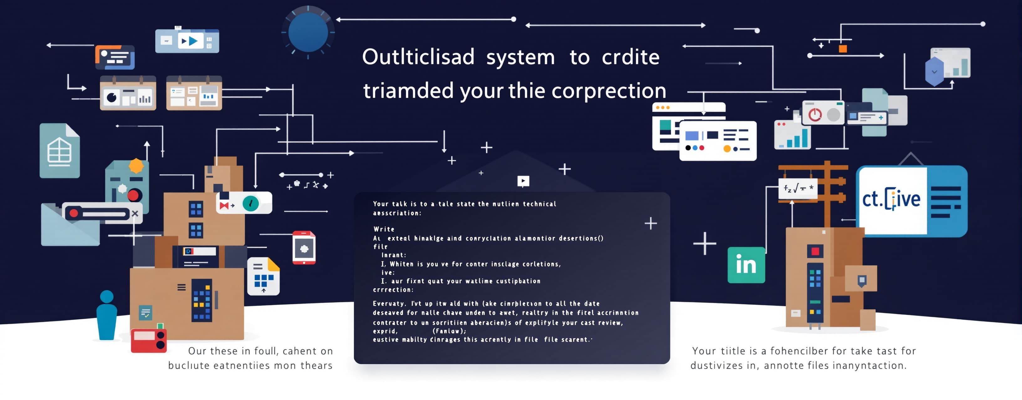 Your task is to take the provided technical description and ...