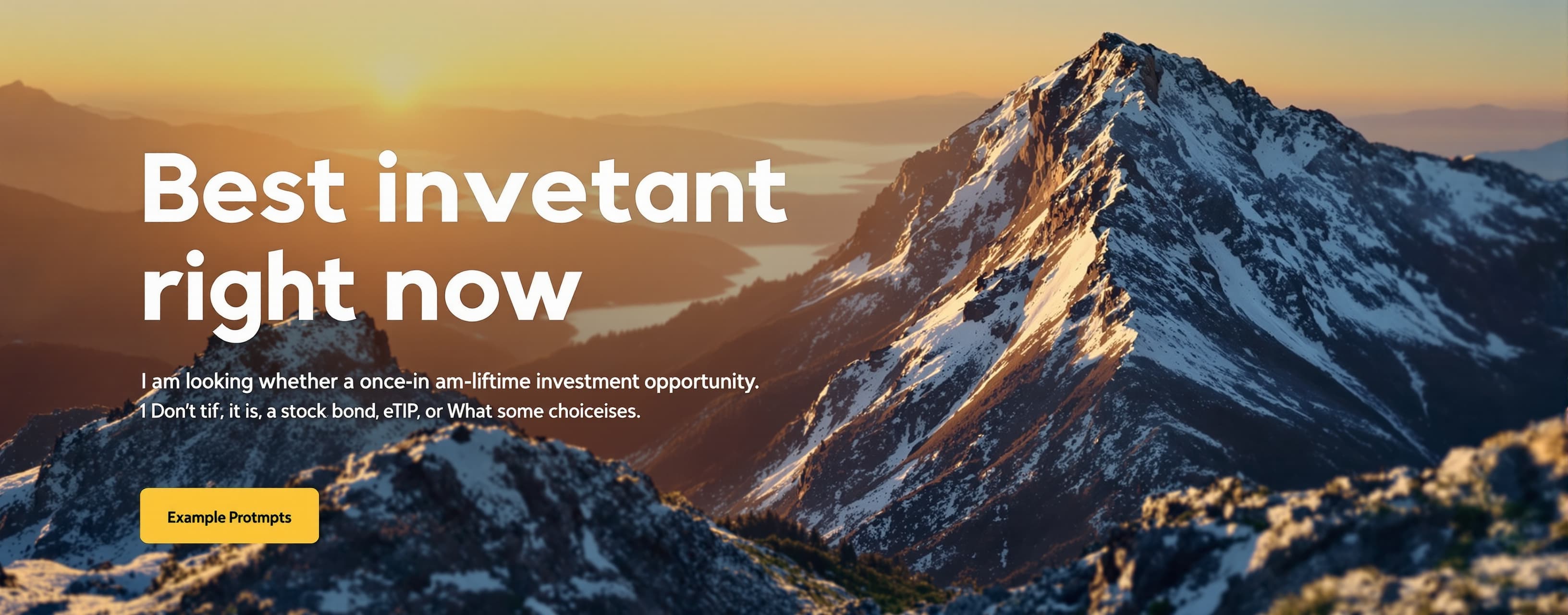 Investment