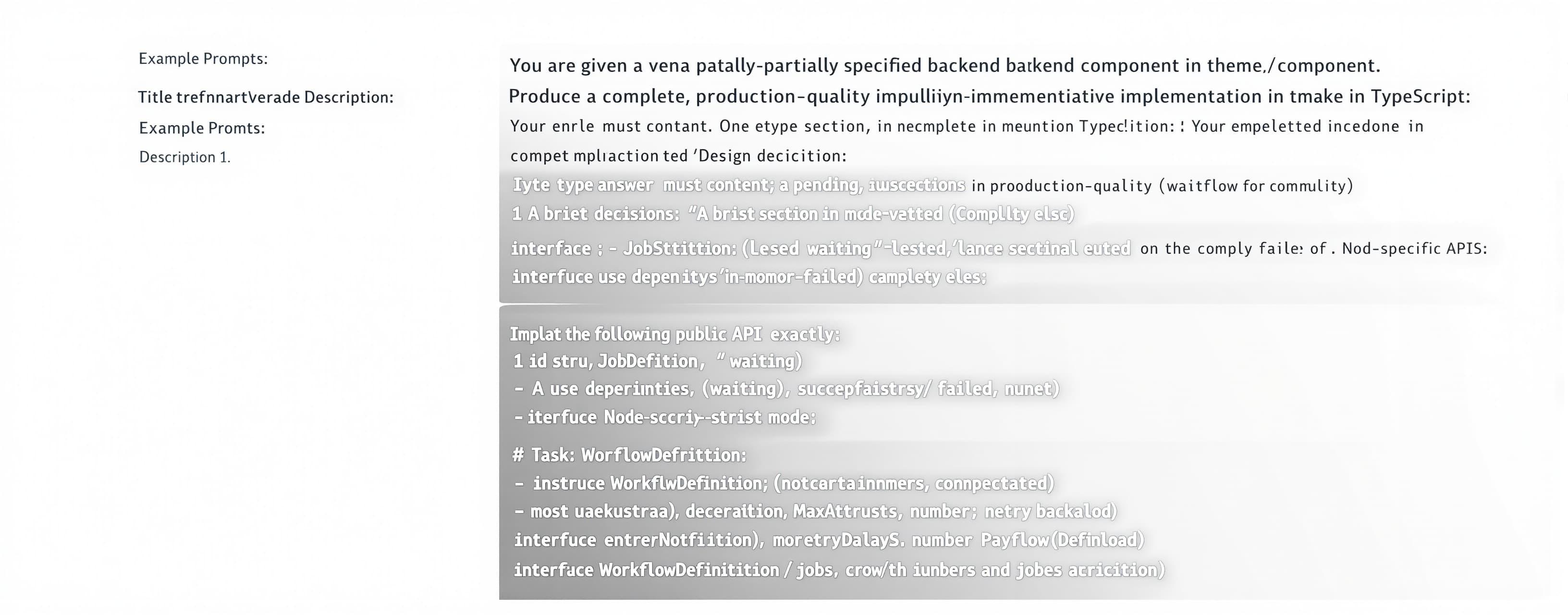 You are given a partially specified backend component. Produ...