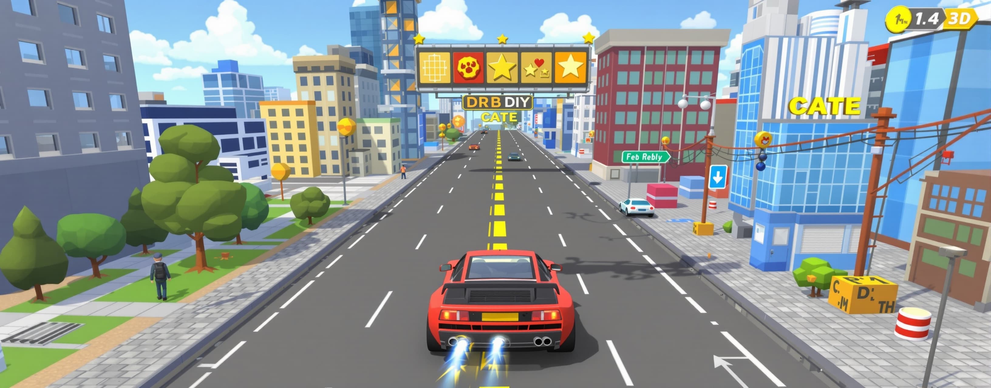 Header image for 3d car game