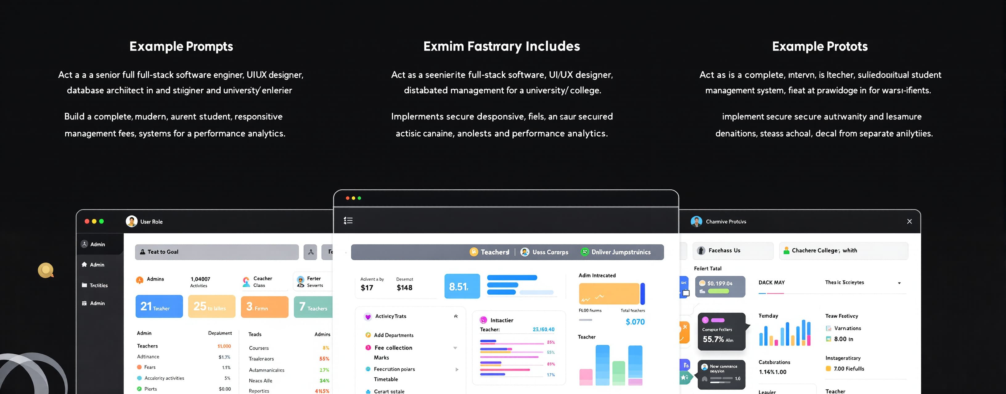 Act as a senior full-stack software engineer, UI/UX designer...