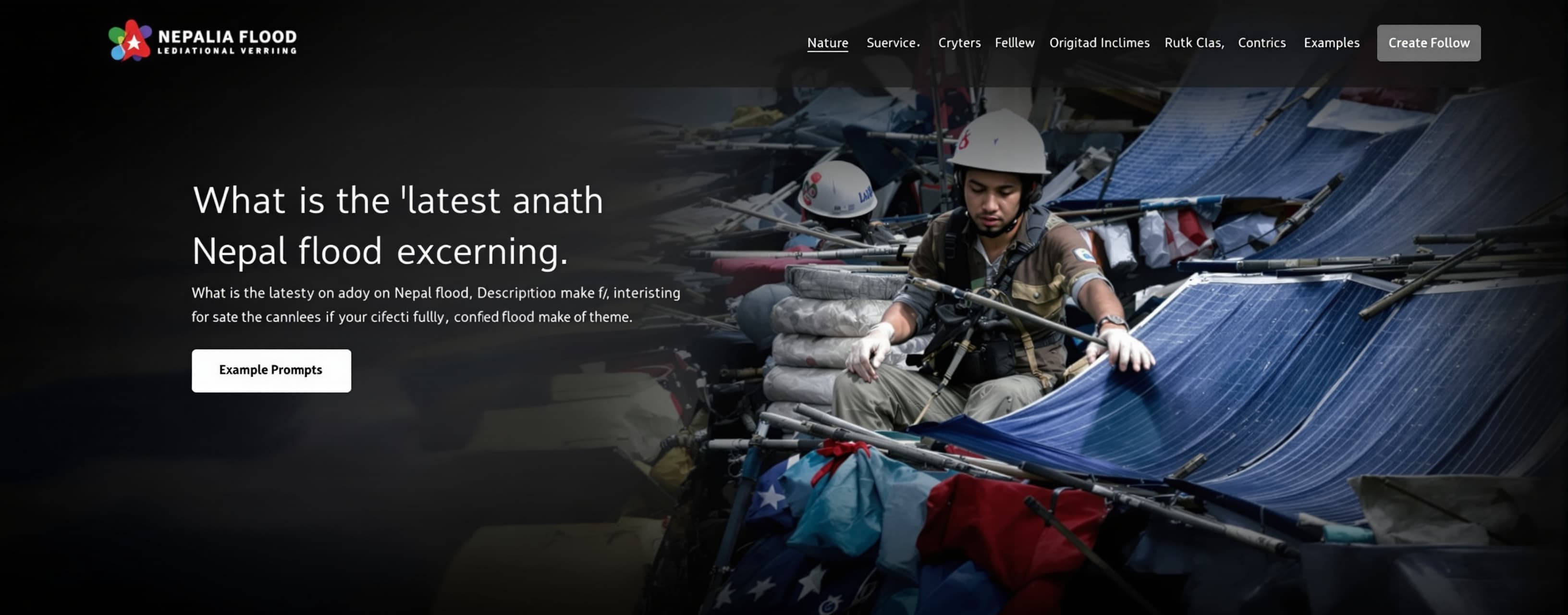 What is the latest on the Nepal flood