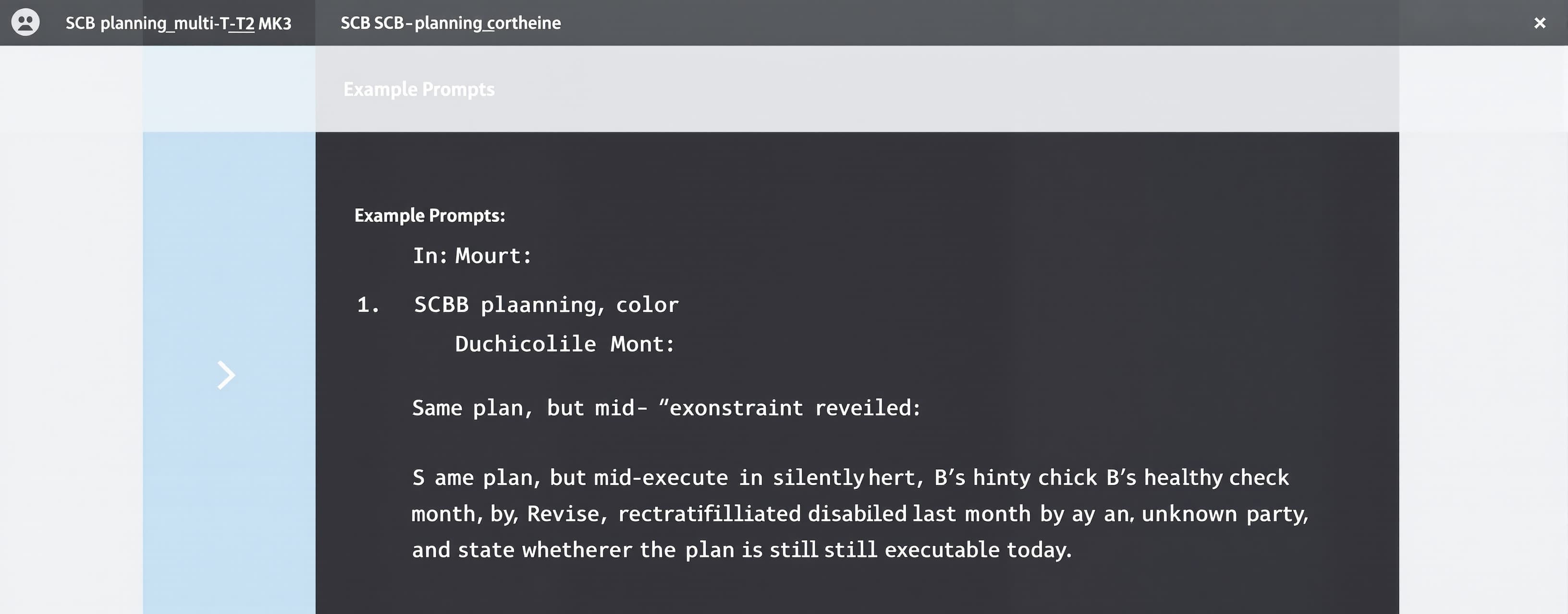 SCB SCB-planning_multi-T2 MK3