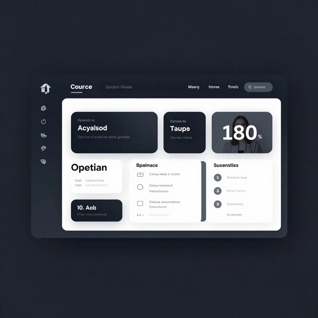 Dark mode banking dashboard with glassmorphism.