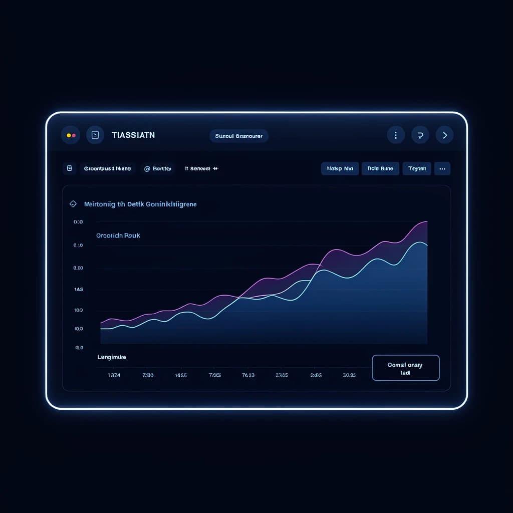 Make a dark mode finance dashboard with charts, glassmorphism, soft neon glow.