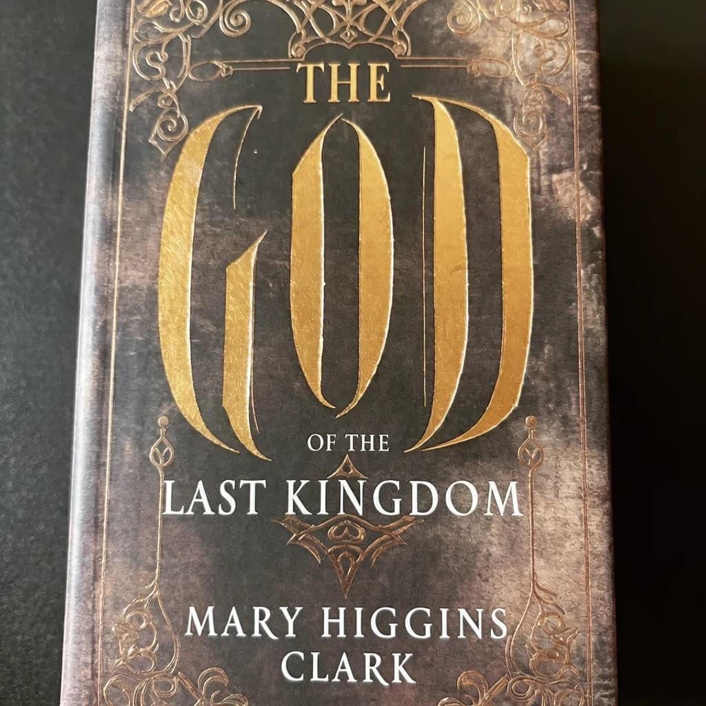 Illustrate a book cover with gold foil drop caps.