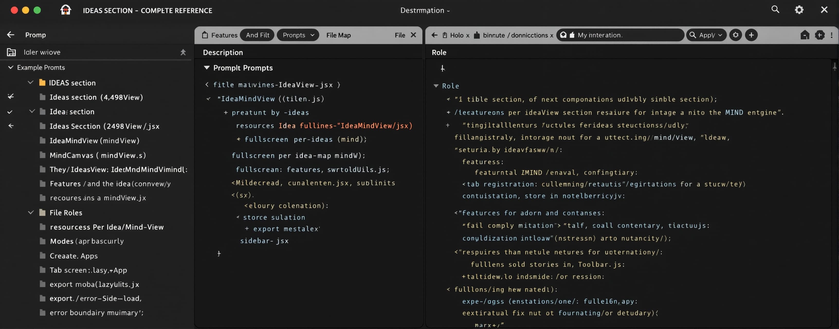 Prompt IDEAS SECTION — COMPLETE REFERENCE (v3.x codebase) 1....
