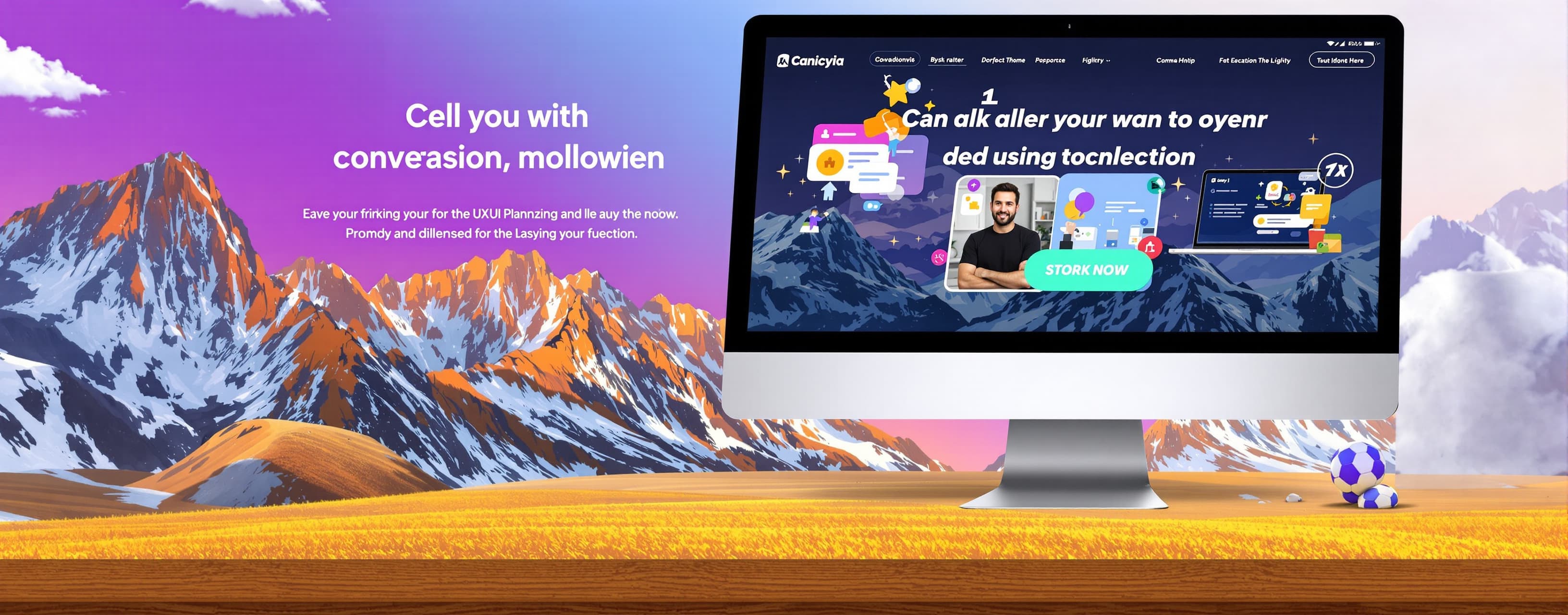 Ты — опытный UX/UI-дизайнер и высококлассный conversion-копи...