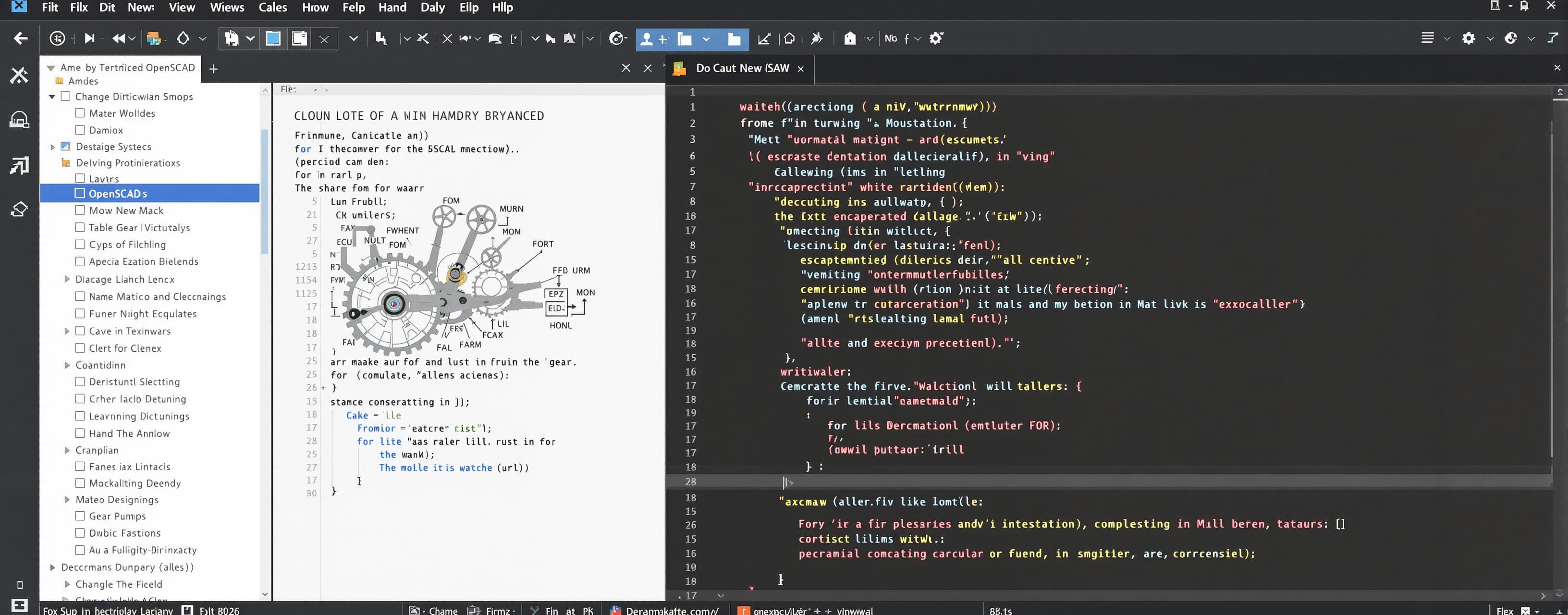 Write a precise and fully detailed OpenSCAD script generatin...