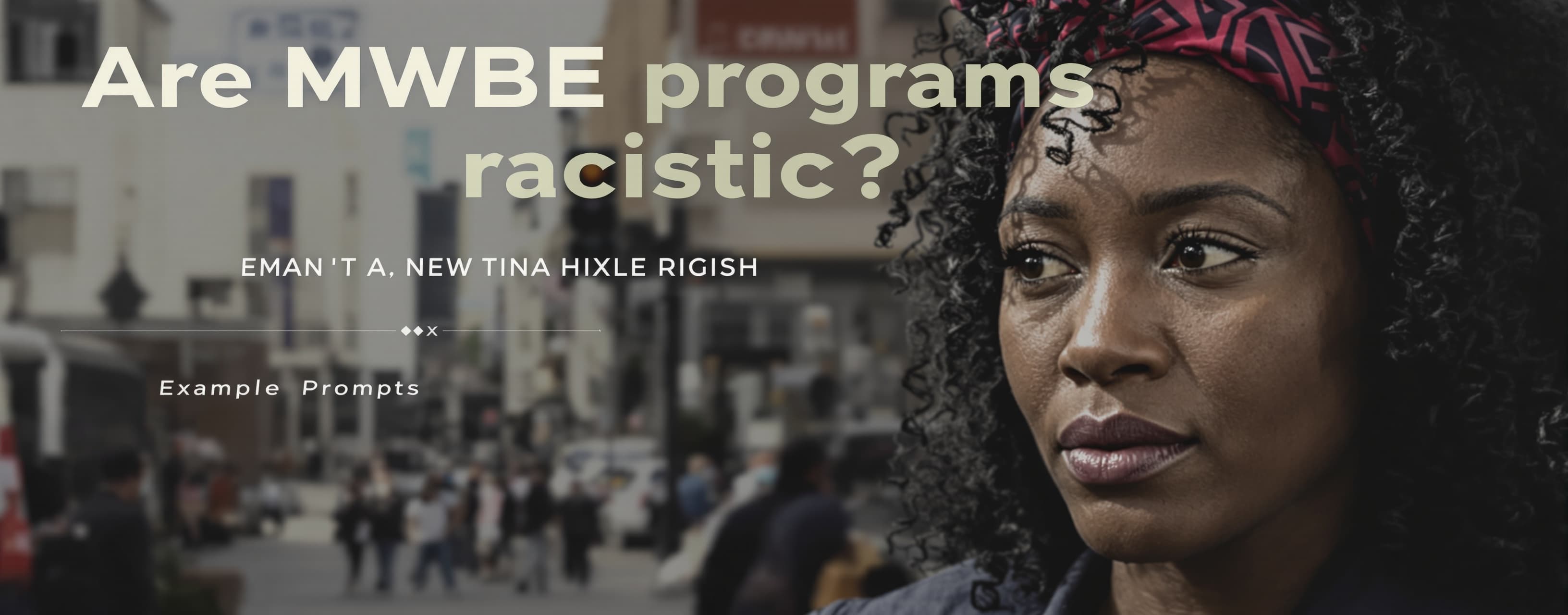 Are MWBE programs racist?