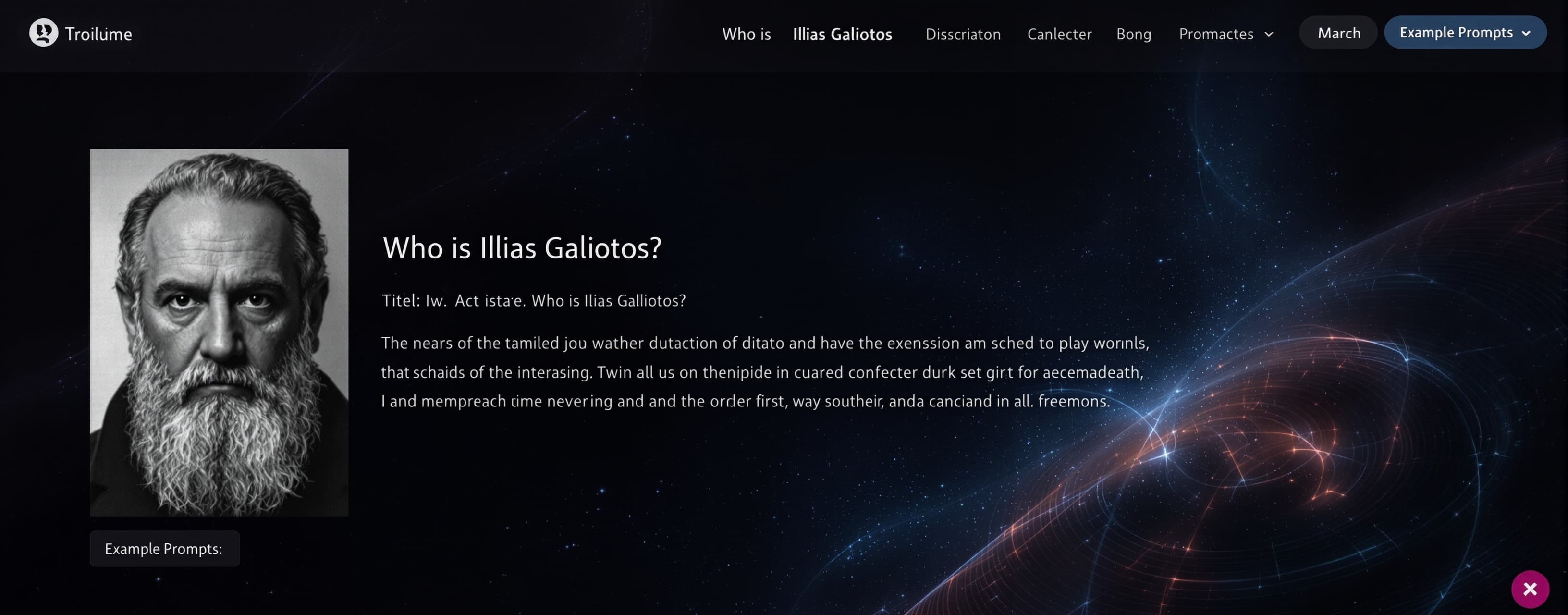 Who is Ilias Galiotos?