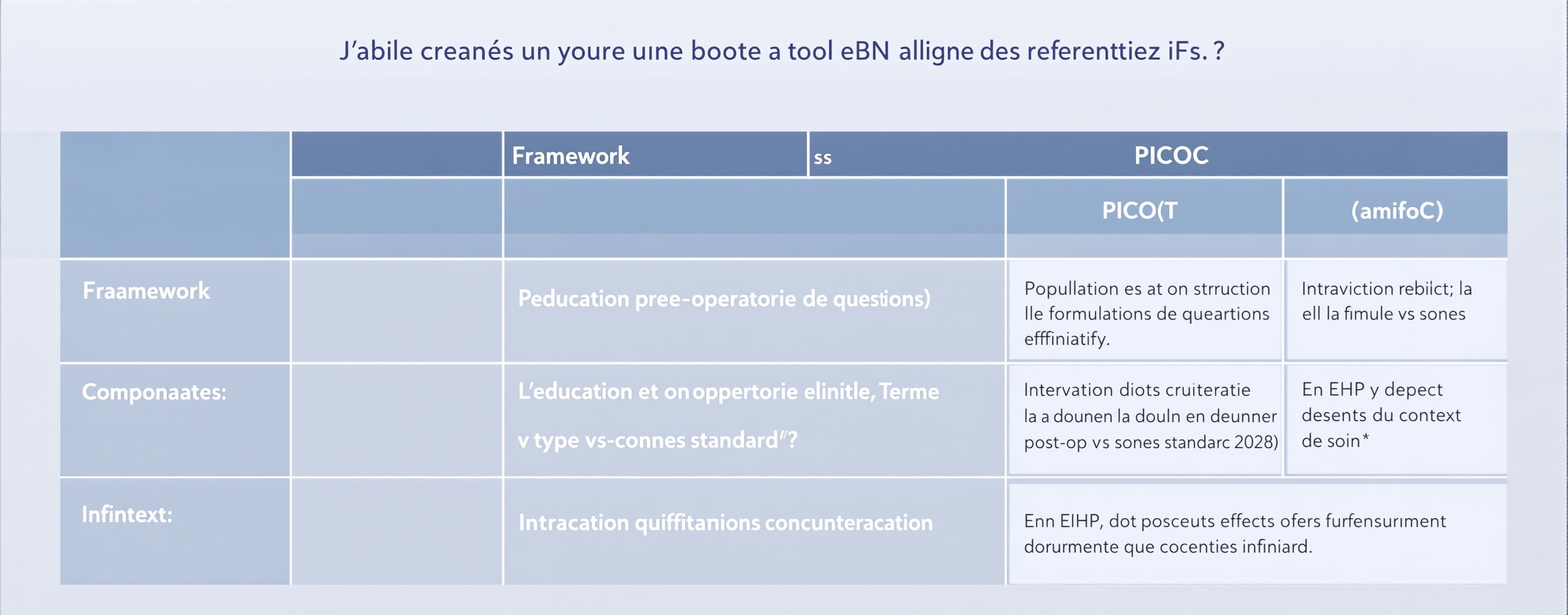 J'aimerai créer une boite a outil eBN pour les étudiants IFs...