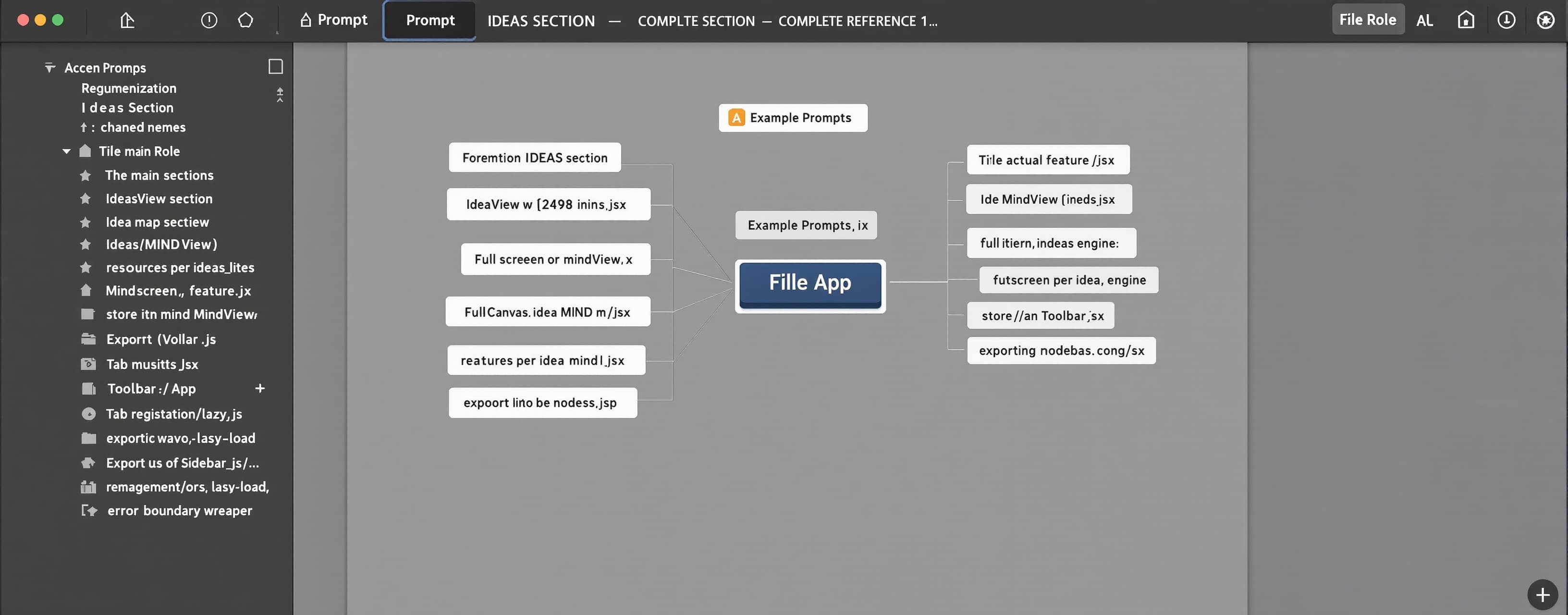 Prompt IDEAS SECTION — COMPLETE REFERENCE (v3.x codebase) 1....